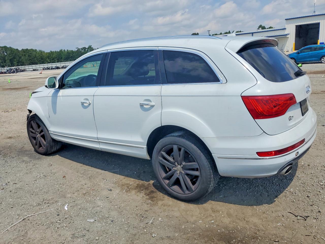 2013 Audi Q7 Premium Plus White vin: WA1LMAFE8DD007989