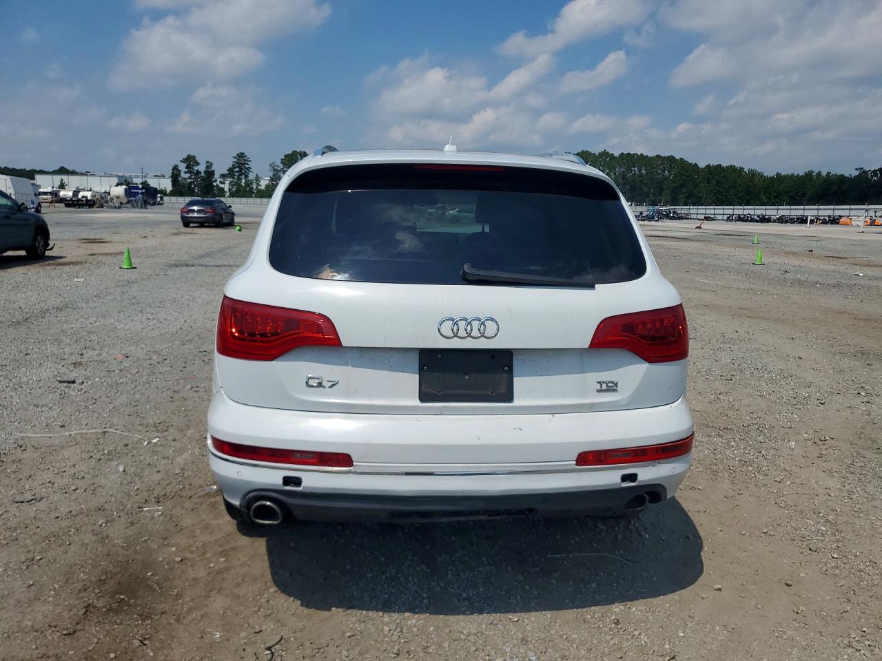 2013 Audi Q7 Premium Plus White vin: WA1LMAFE8DD007989