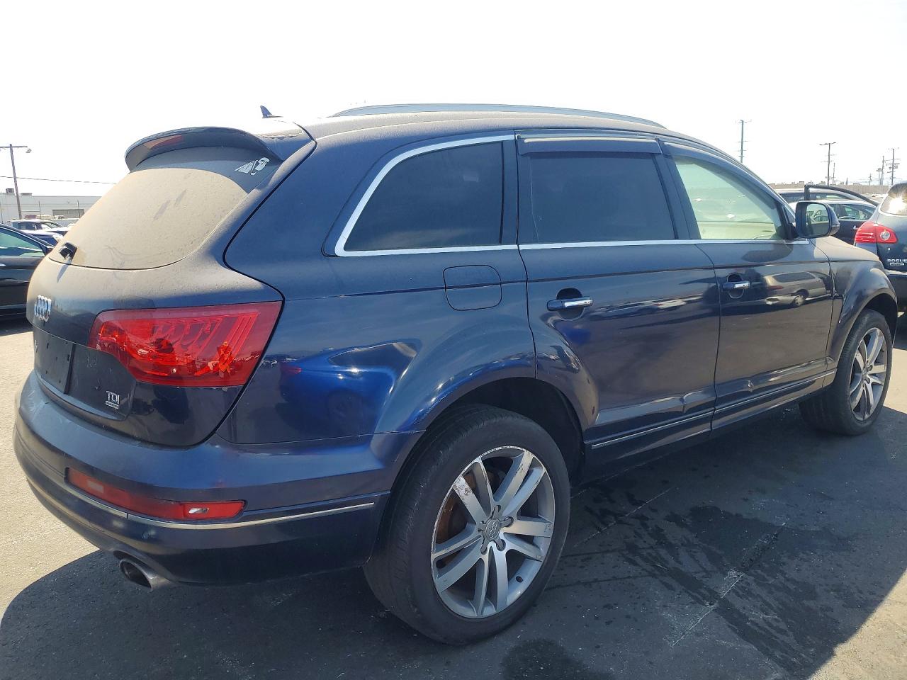 2013 Audi Q7 Premium Plus Blue vin: WA1LMAFE8DD010794