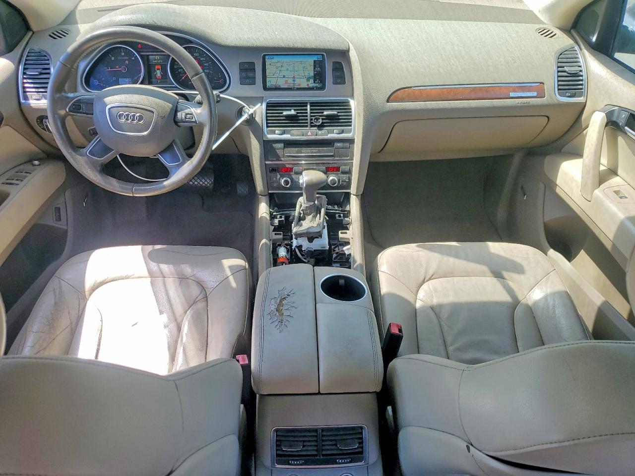 2013 Audi Q7 Premium Plus Blue vin: WA1LMAFE8DD010794