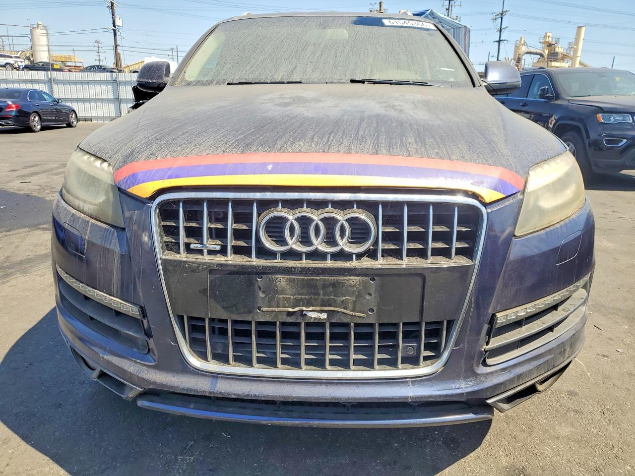 2013 Audi Q7 Premium Plus Blue vin: WA1LMAFE8DD010794