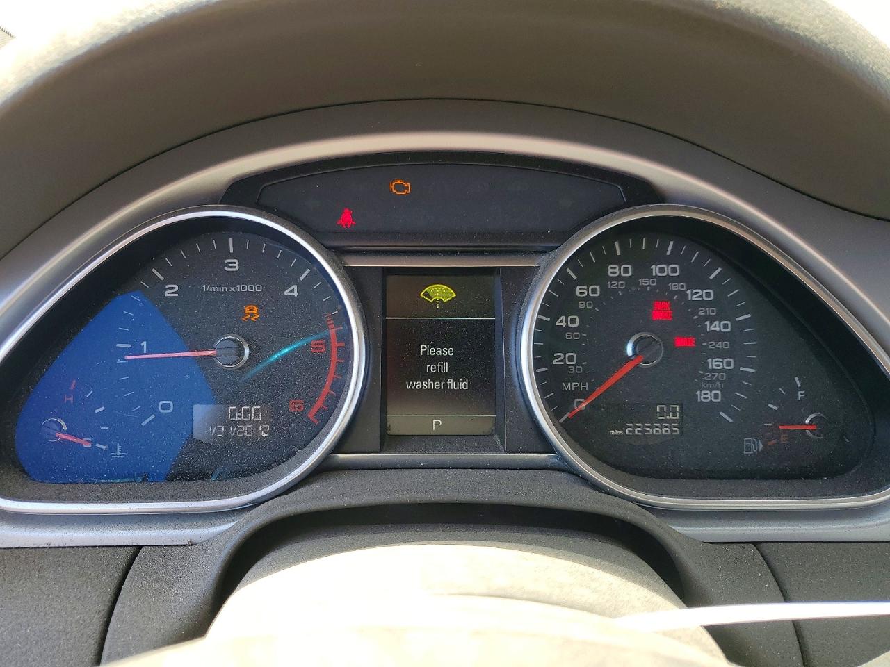 2013 Audi Q7 Premium Plus Blue vin: WA1LMAFE8DD010794