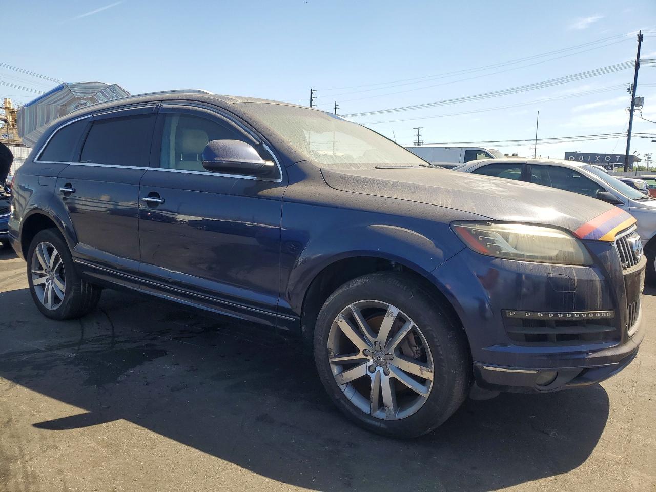 2013 Audi Q7 Premium Plus Blue vin: WA1LMAFE8DD010794