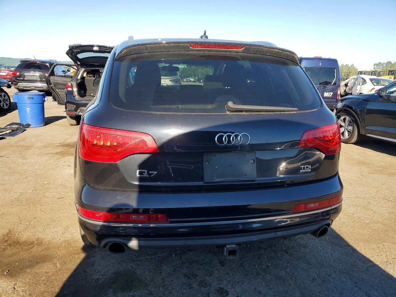 2013 Audi Q7 Premium Plus Черный vin: WA1LMAFE8DD012240