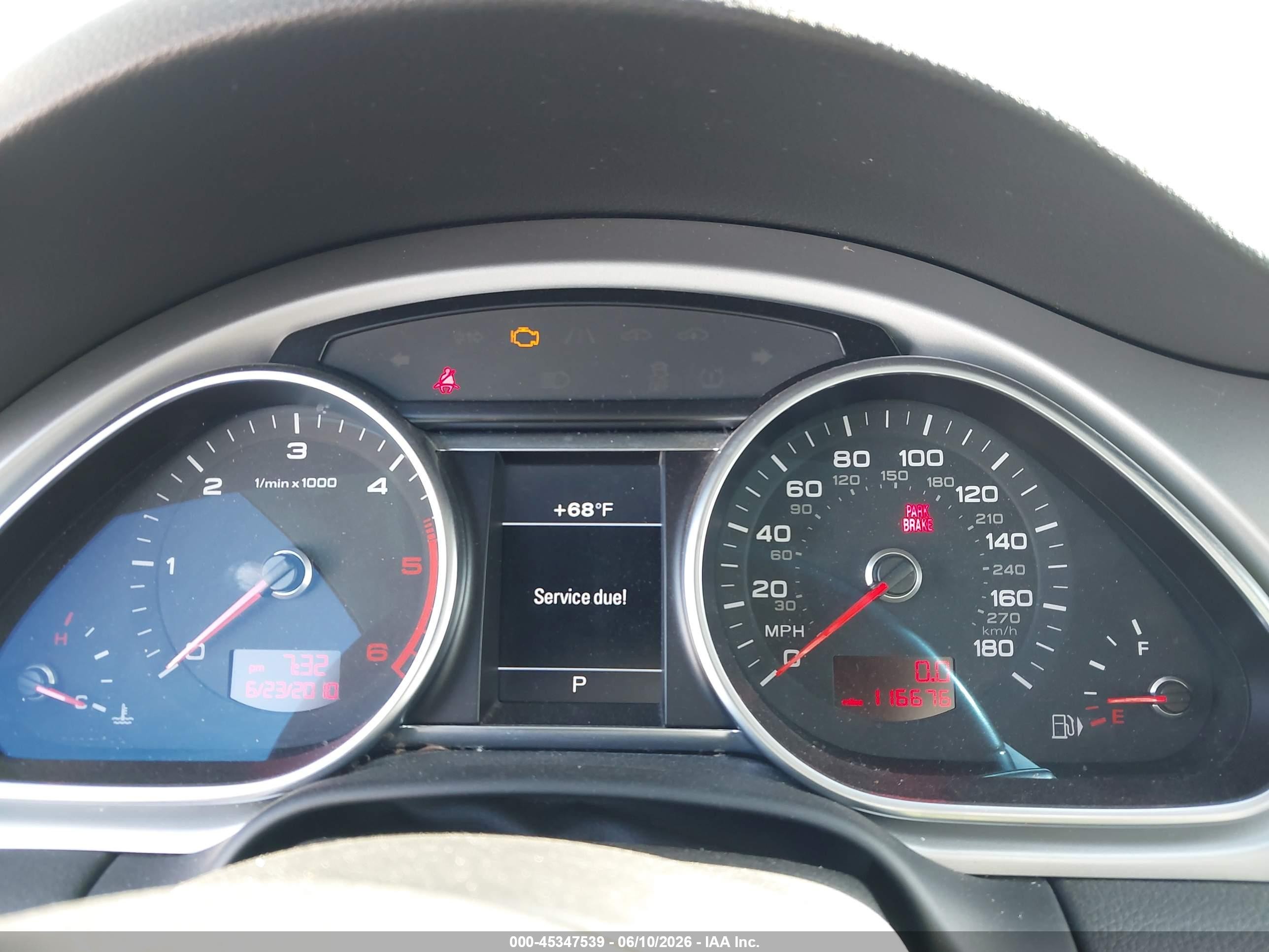 2011 Audi Q7 3.0 Tdi Premium Gray vin: WA1LMAFE9BD000305