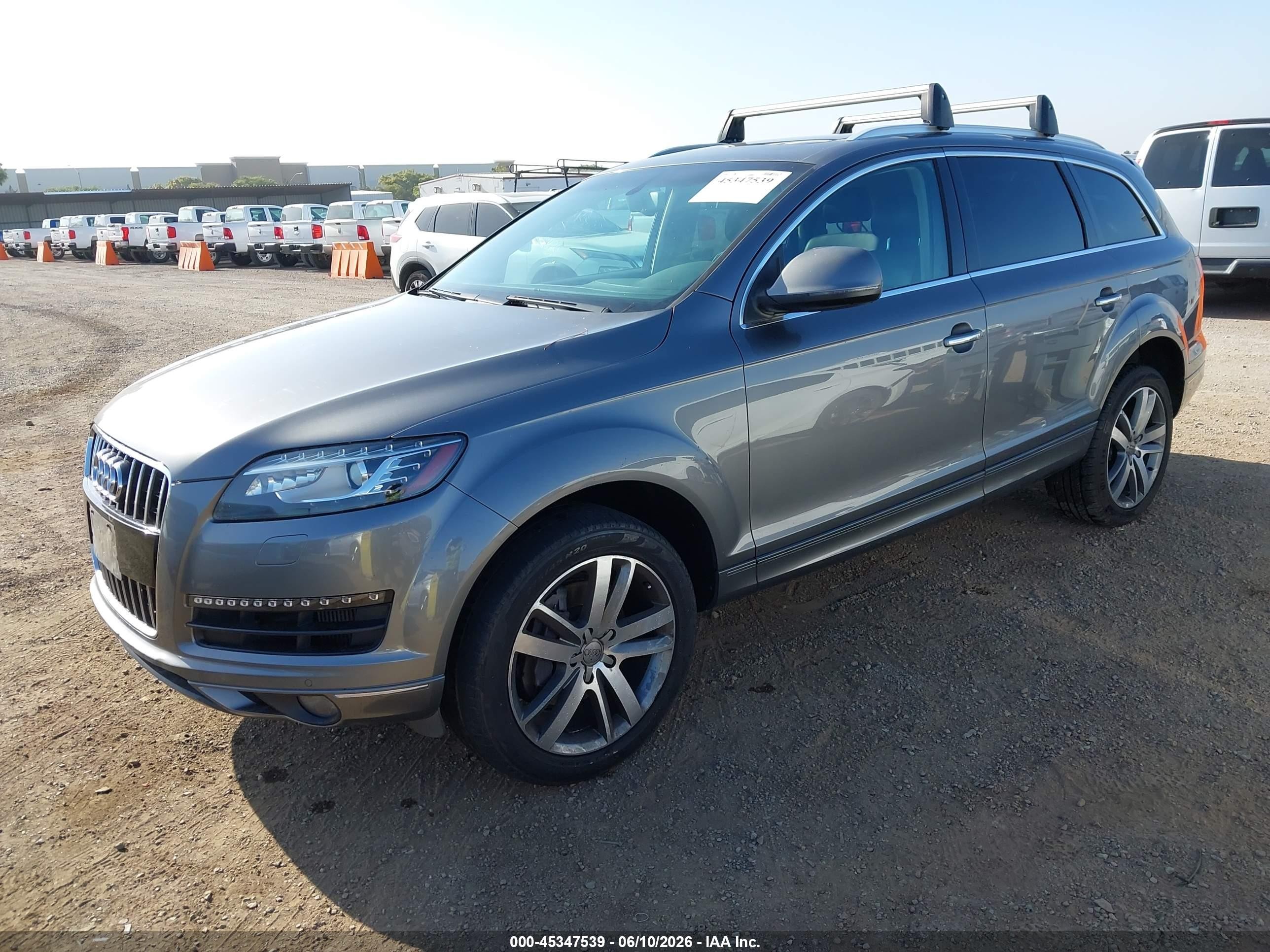 2011 Audi Q7 3.0 Tdi Premium Gray vin: WA1LMAFE9BD000305