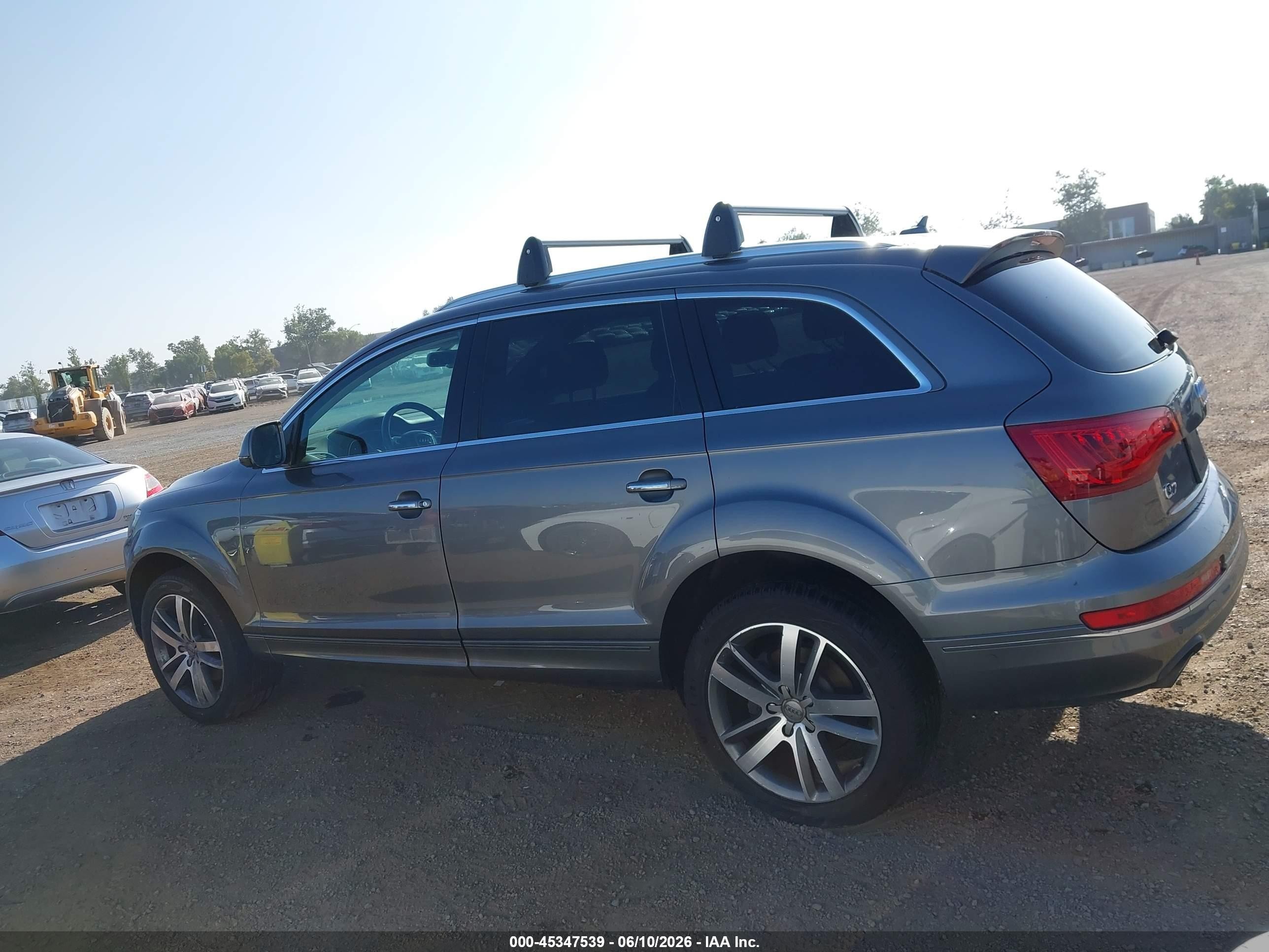 2011 Audi Q7 3.0 Tdi Premium Gray vin: WA1LMAFE9BD000305