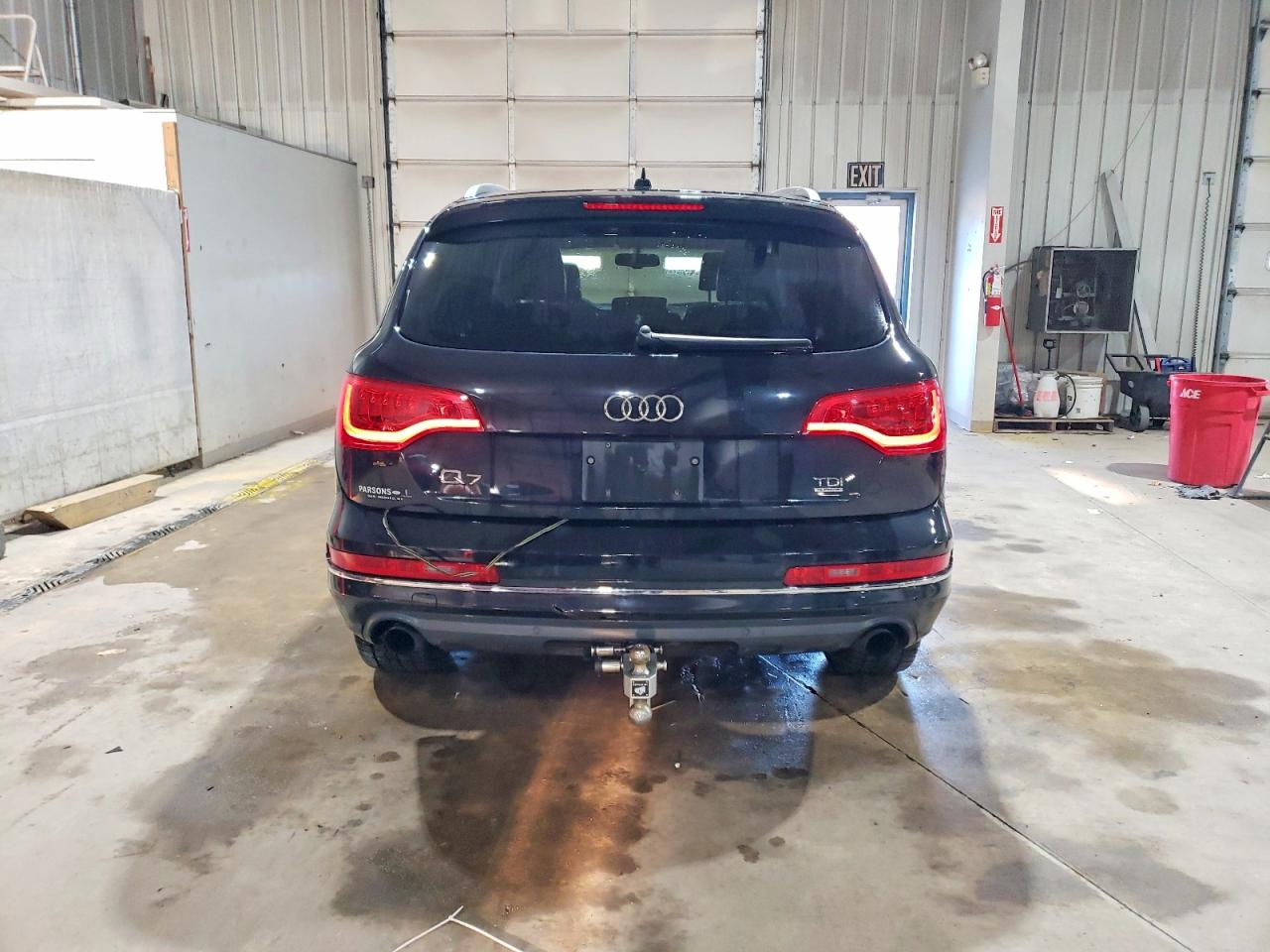 2012 Audi Q7 Premium Plus Синий vin: WA1LMAFE9CD009670