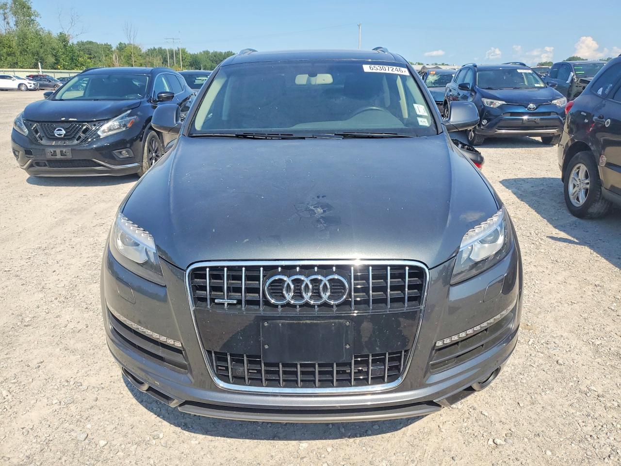 2015 Audi Q7 Tdi Premium Plus Silver vin: WA1LMAFE9FD015408