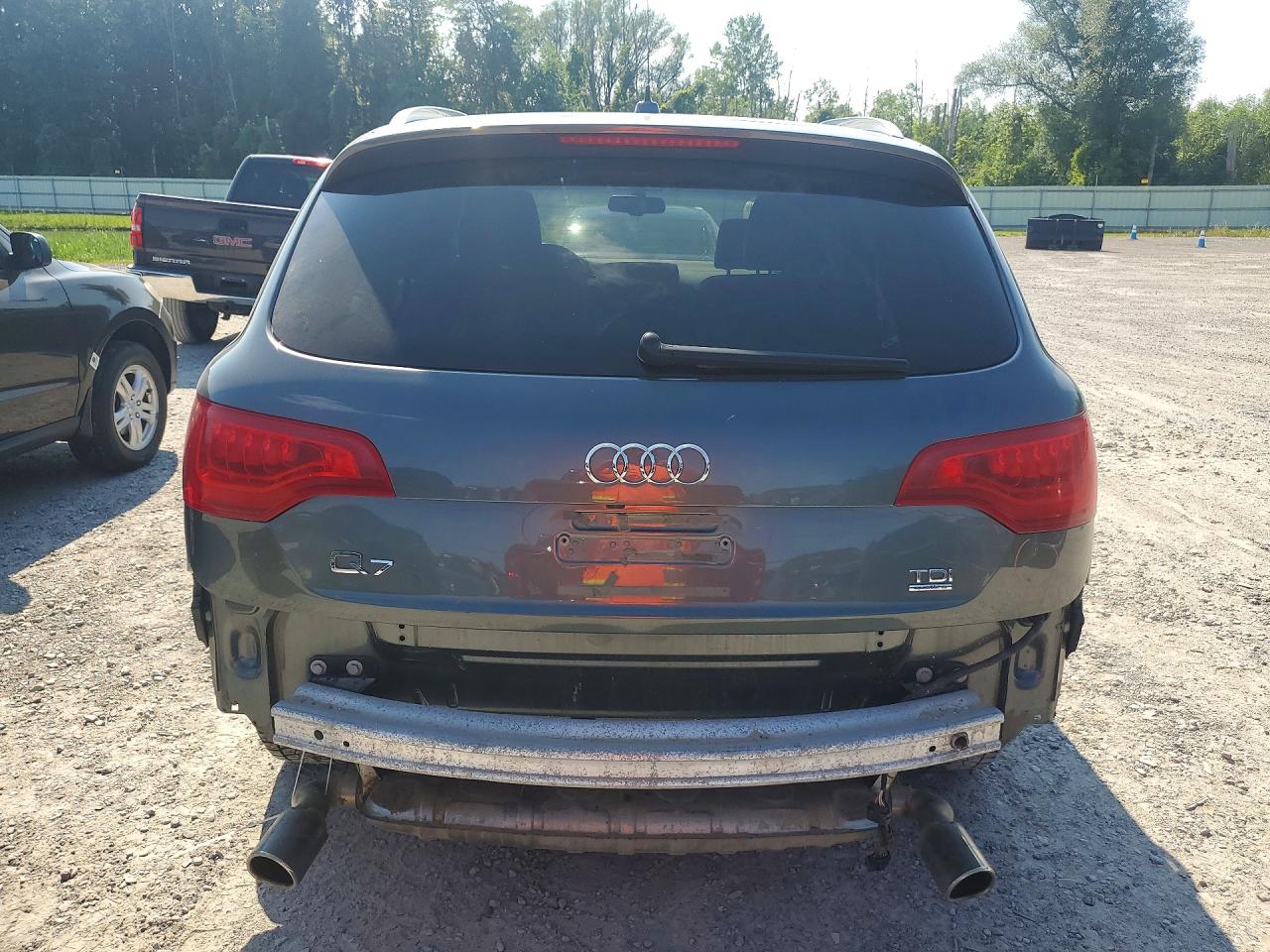 2015 Audi Q7 Tdi Premium Plus Silver vin: WA1LMAFE9FD015408