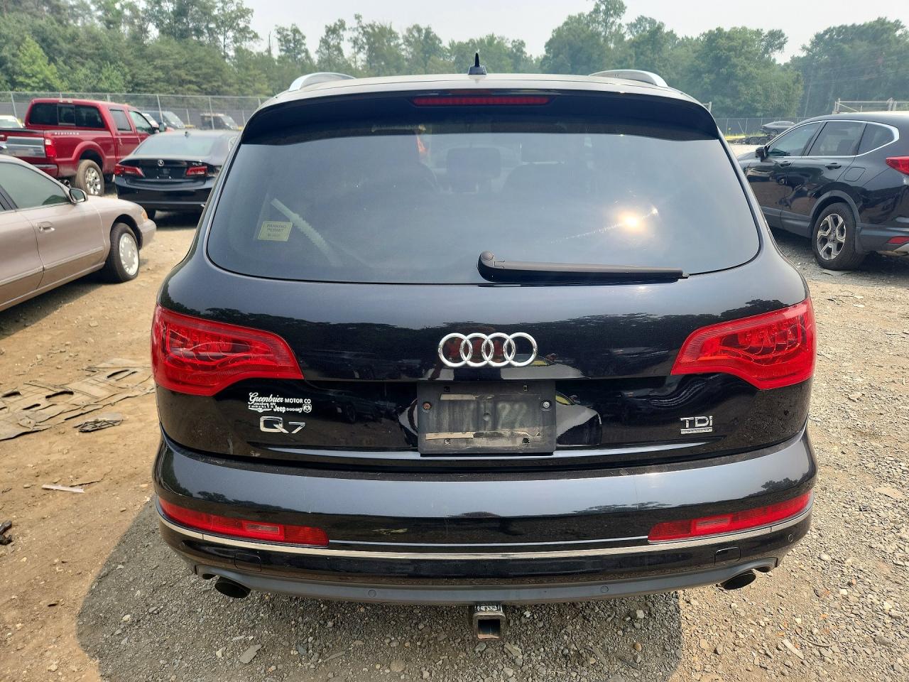 2011 Audi Q7 Premium Plus Black vin: WA1LMAFEXBD003326