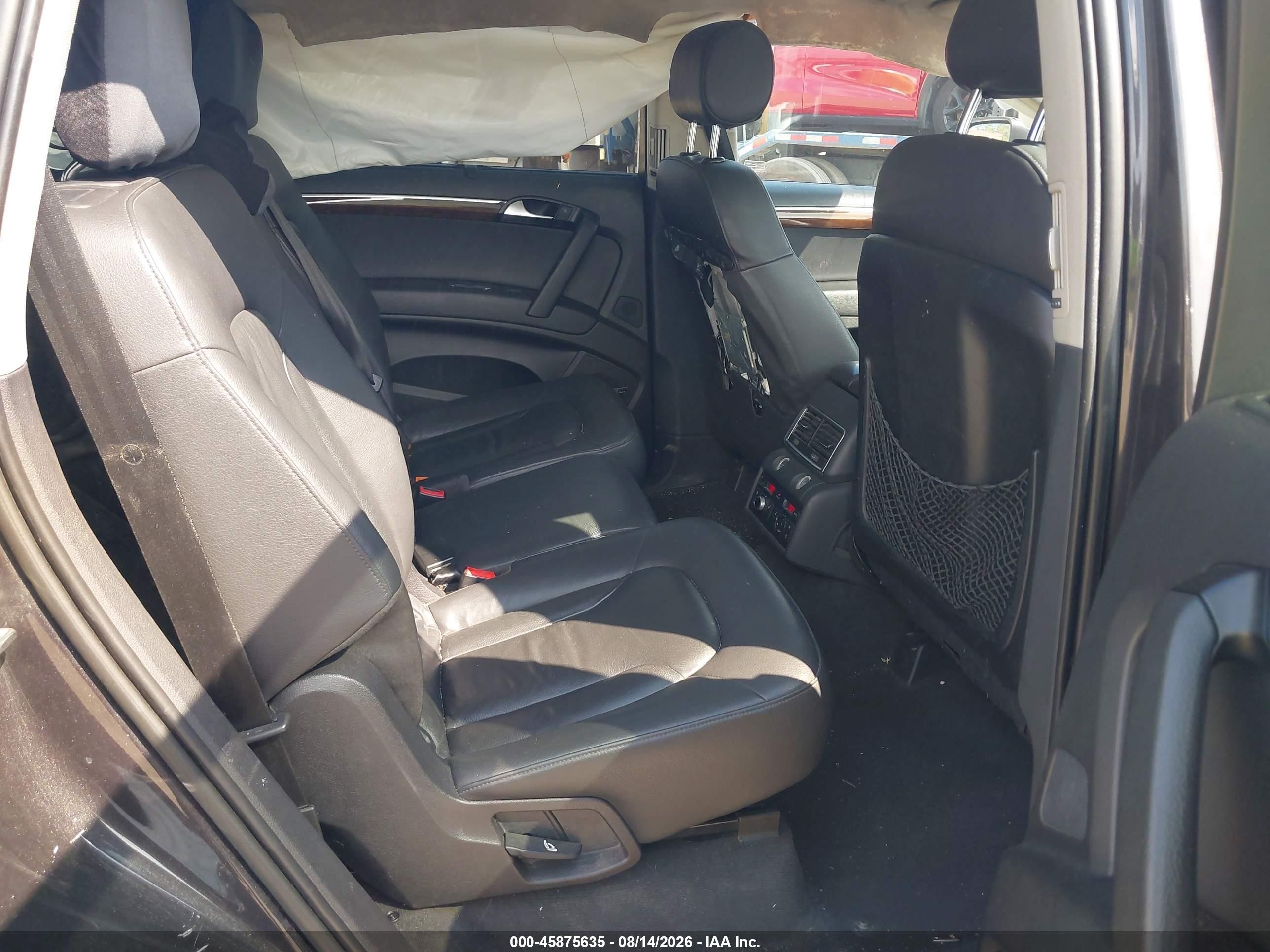 2012 Audi Q7 3.0 Tdi Premium Black vin: WA1LMAFEXCD008902