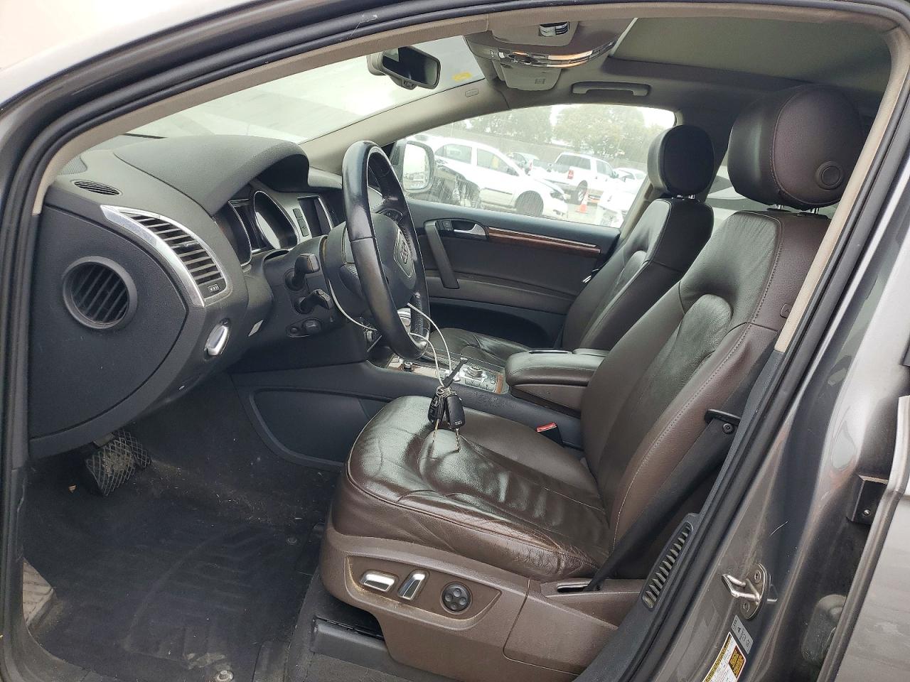 2014 Audi Q7 Premium Plus Gray vin: WA1LMAFEXED003055