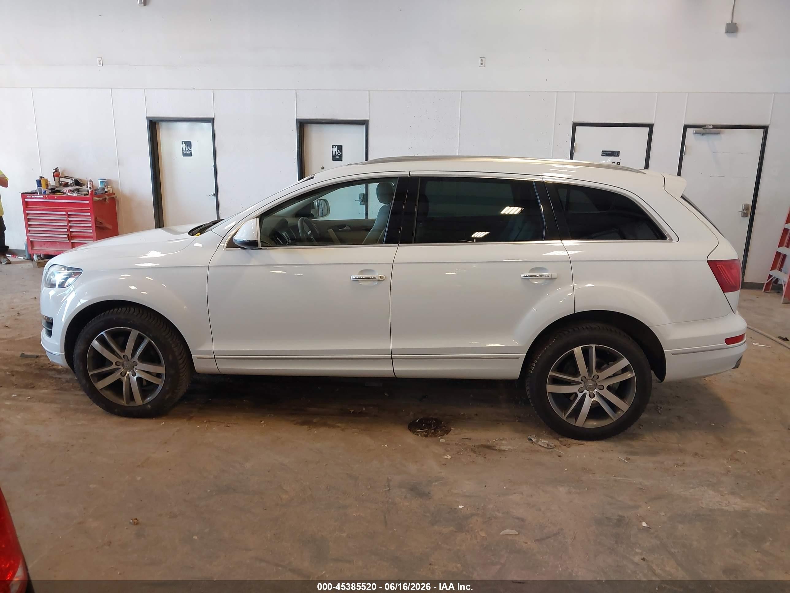 2013 Audi Q7 3.0 Tdi Premium White vin: WA1LMBFE6DD006720