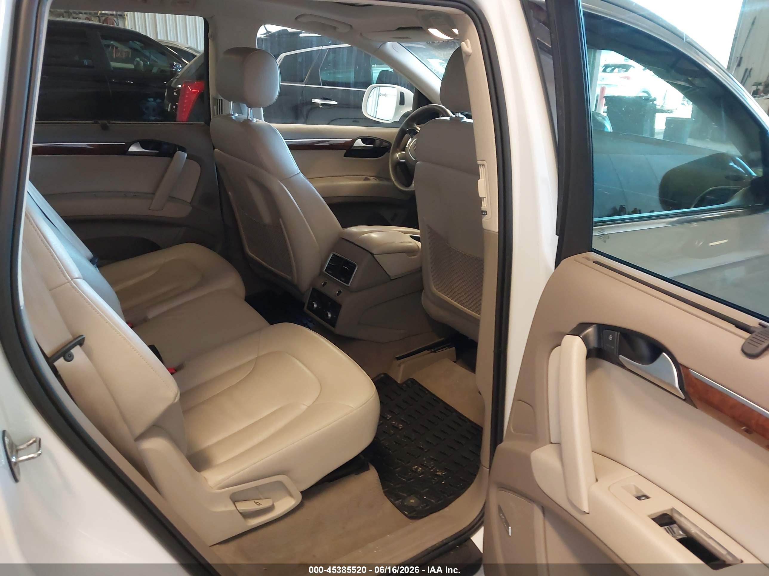 2013 Audi Q7 3.0 Tdi Premium White vin: WA1LMBFE6DD006720