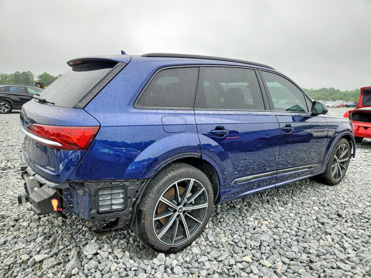 2021 Audi Q7 Premium Plus Blue vin: WA1LXAF70MD019952