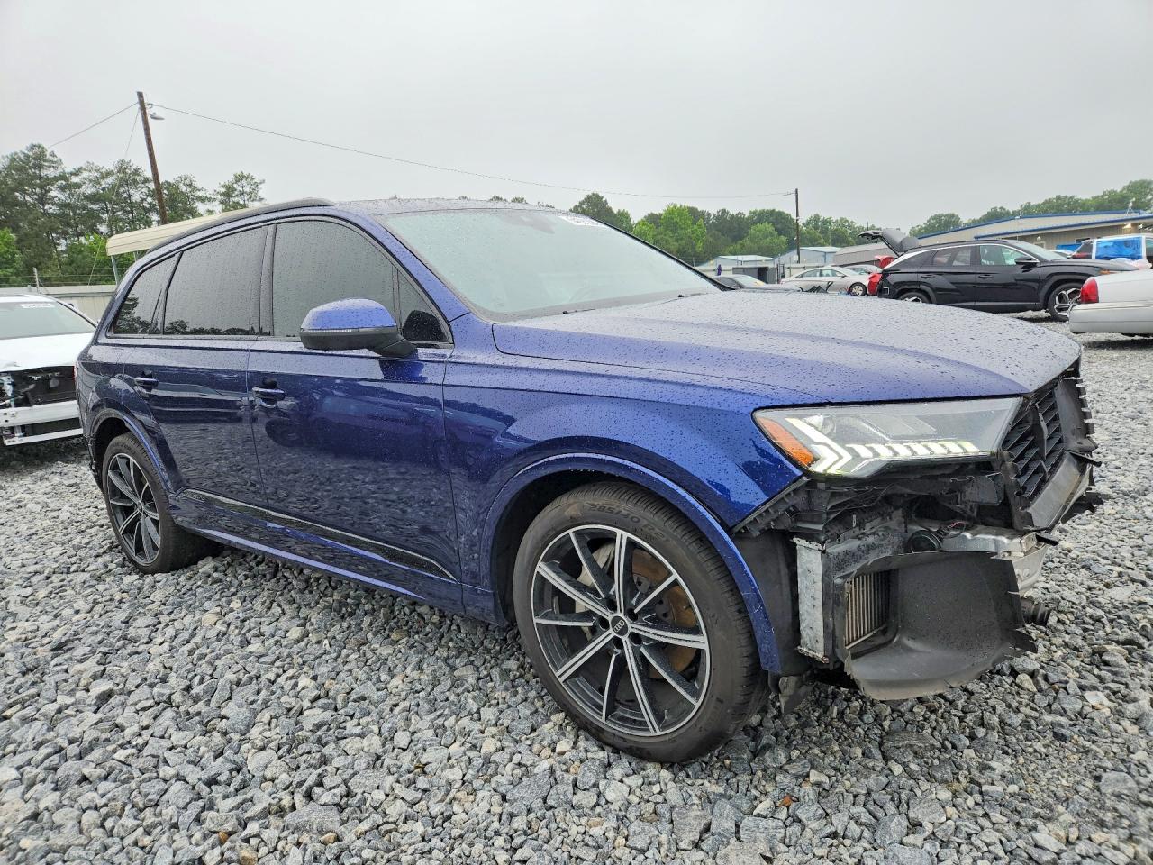 2021 Audi Q7 Premium Plus Blue vin: WA1LXAF70MD019952