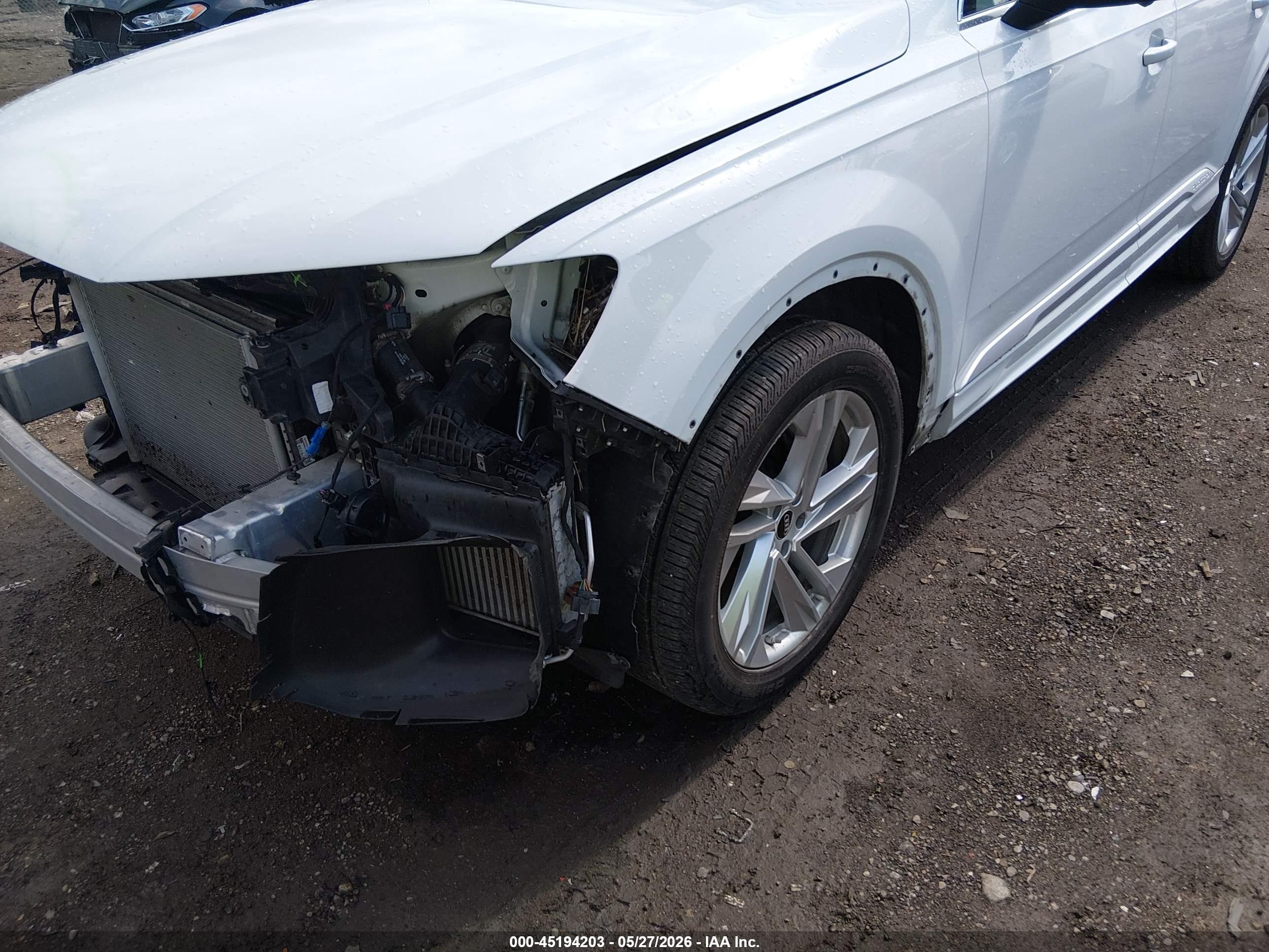 2022 Audi Q7 Premium Plus 55 Tfsi Quattro Tiptronic White vin: WA1LXBF71ND021782