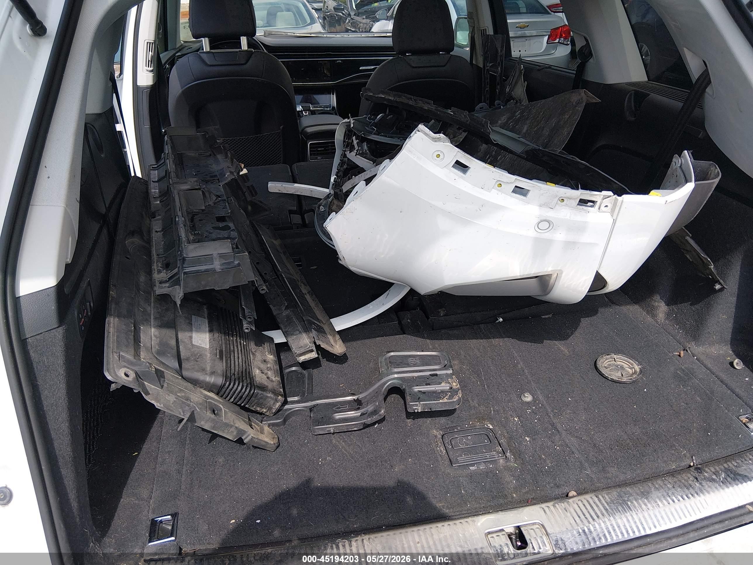 2022 Audi Q7 Premium Plus 55 Tfsi Quattro Tiptronic White vin: WA1LXBF71ND021782