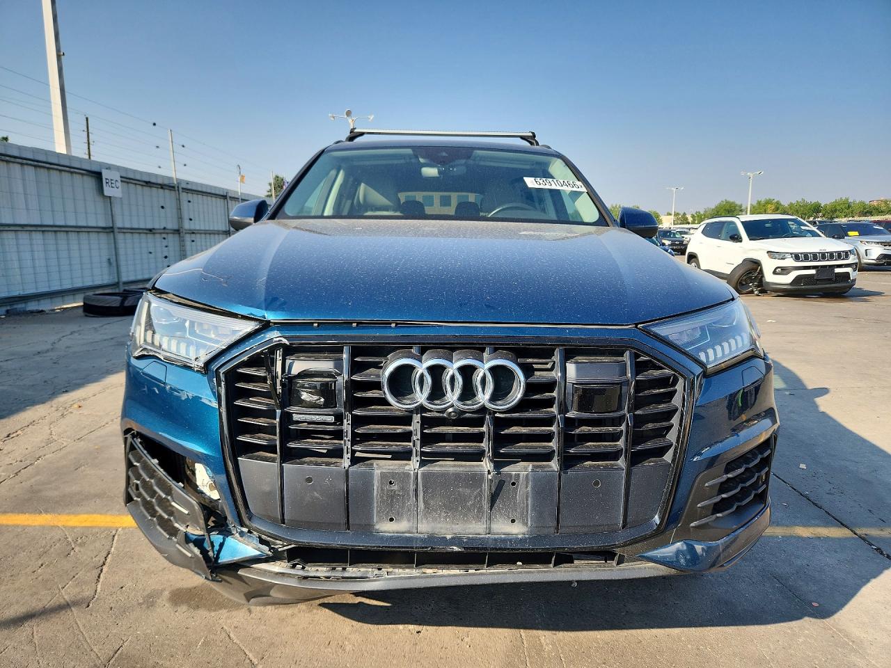 2022 Audi Q7 Premium Plus Teal vin: WA1LXBF79ND005863