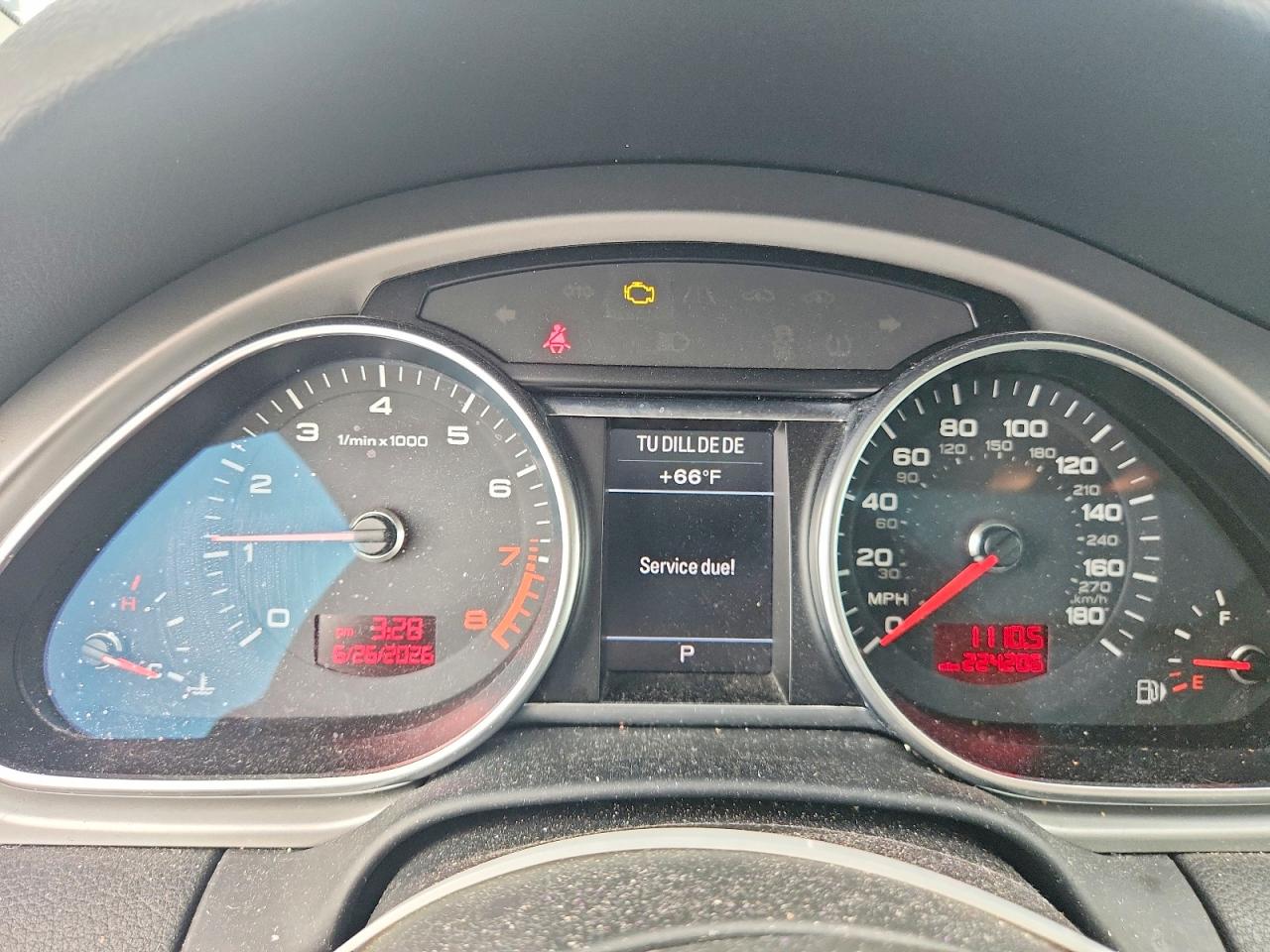 2010 Audi Q7 Premium Plus Black vin: WA1LYAFE1AD007025