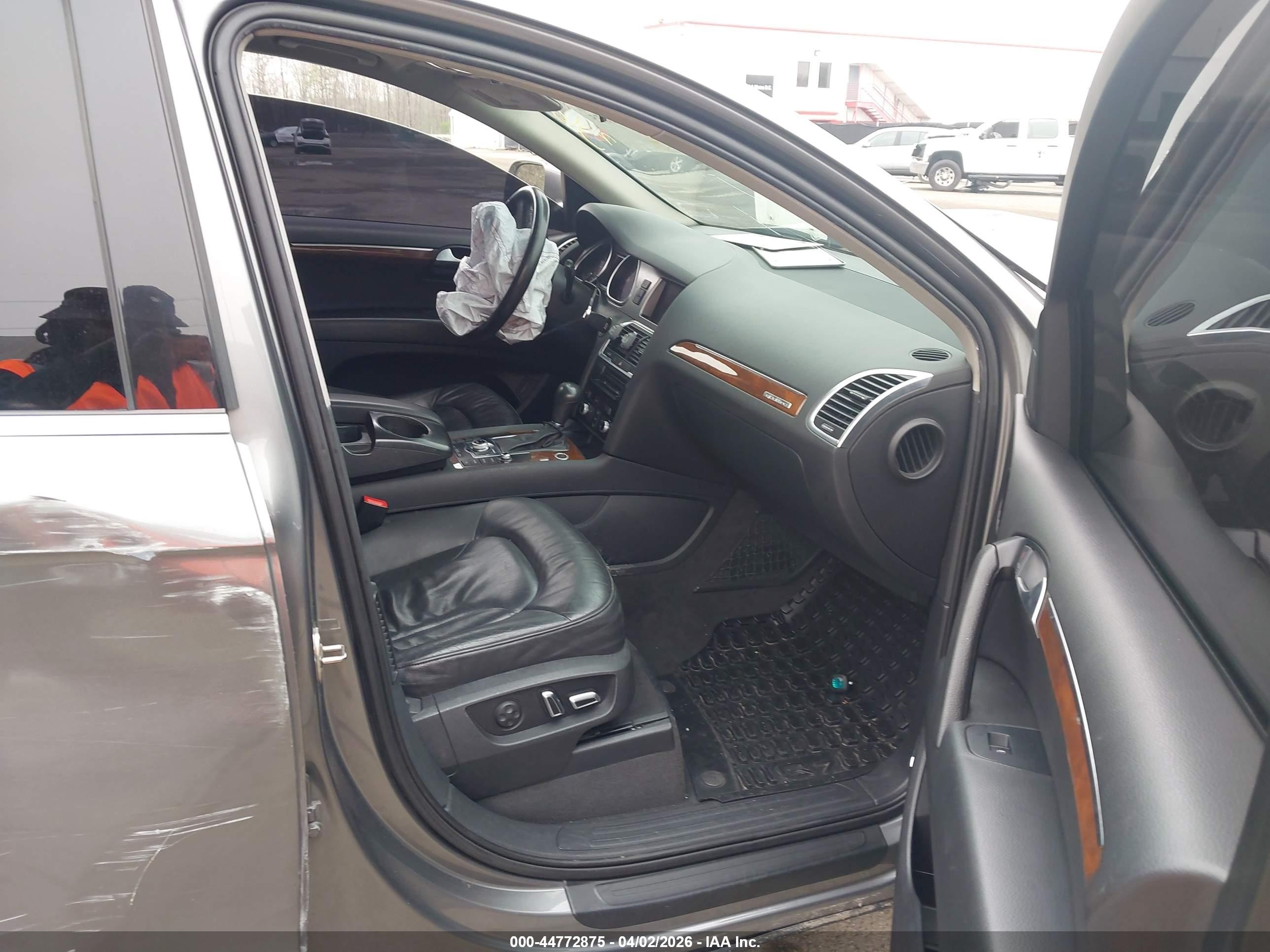2010 Audi Q7 3.6 Premium Gray vin: WA1LYAFE6AD007683