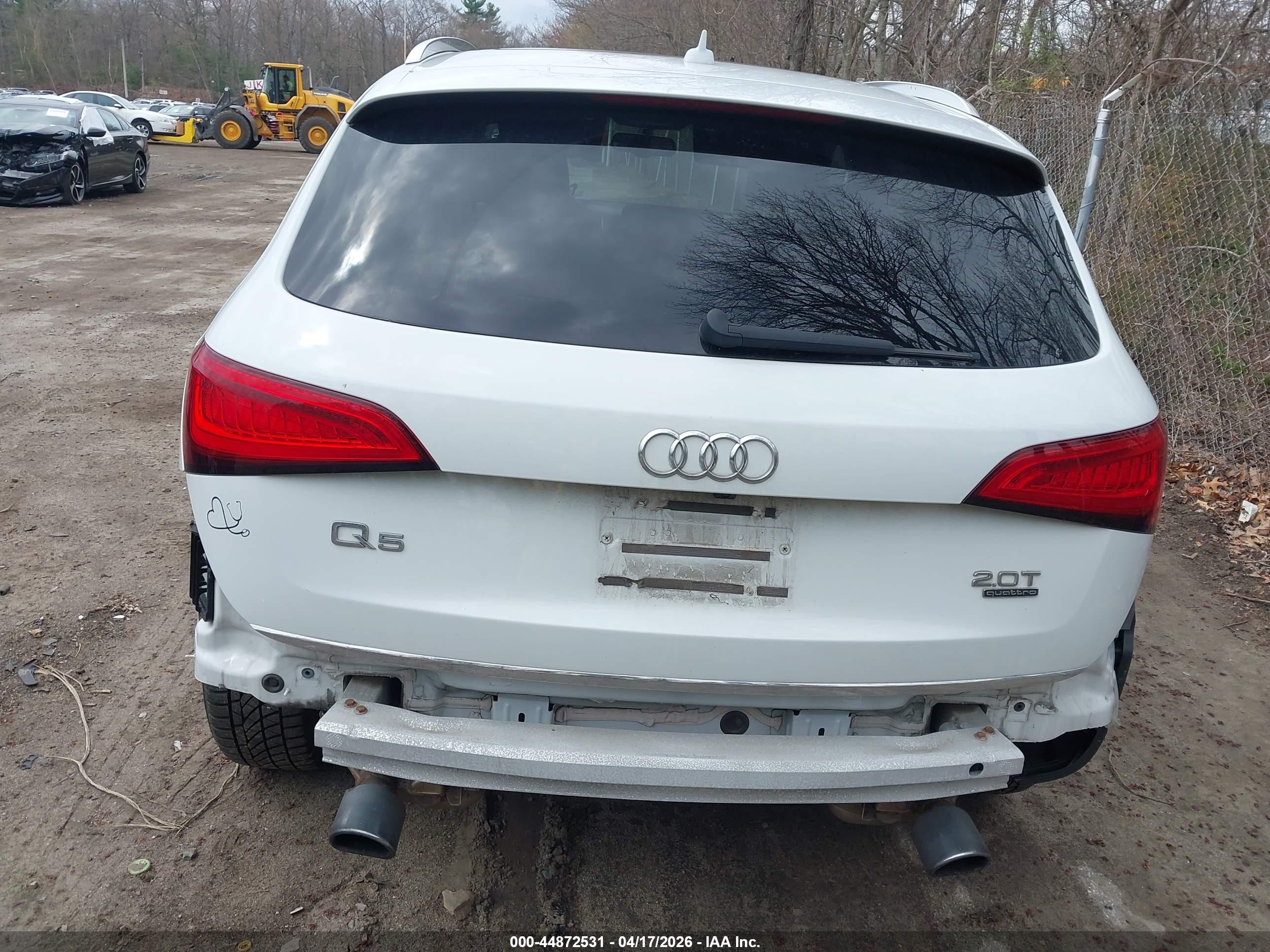 2017 Audi Q5 2.0t Premium White vin: WA1M2AFP0HA072709