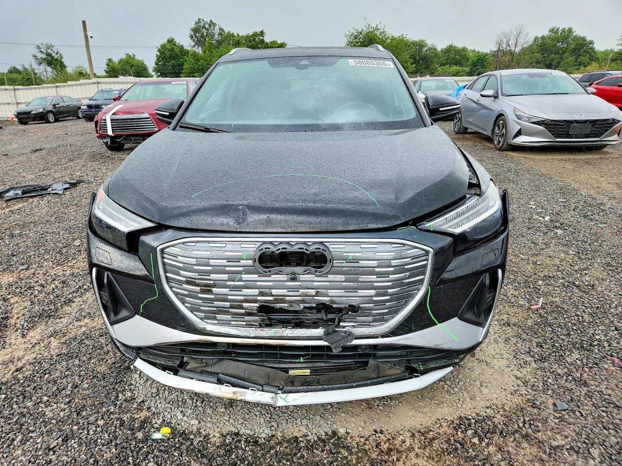 2023 Audi Q4 E-tron Prestige Black vin: WA1M2BFZ6PP063239
