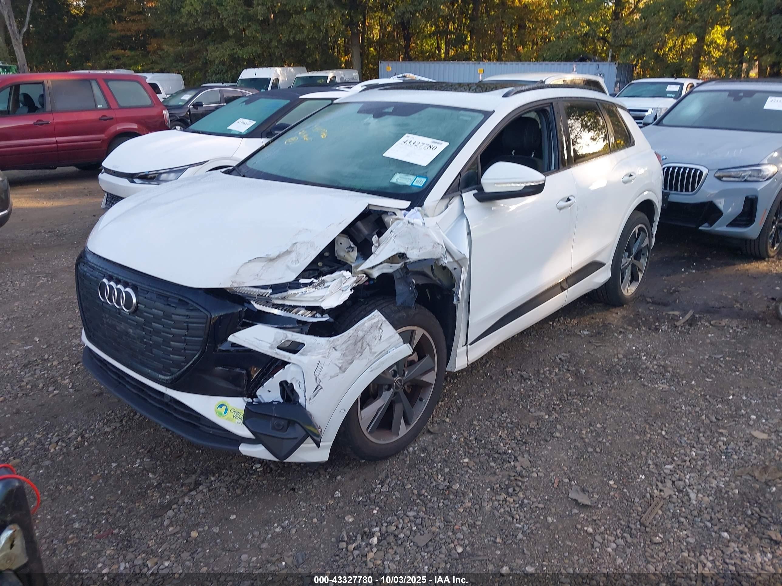 2023 Audi Q4 E-tron Prestige 50 Quattro White vin: WA1M2BFZXPP062062