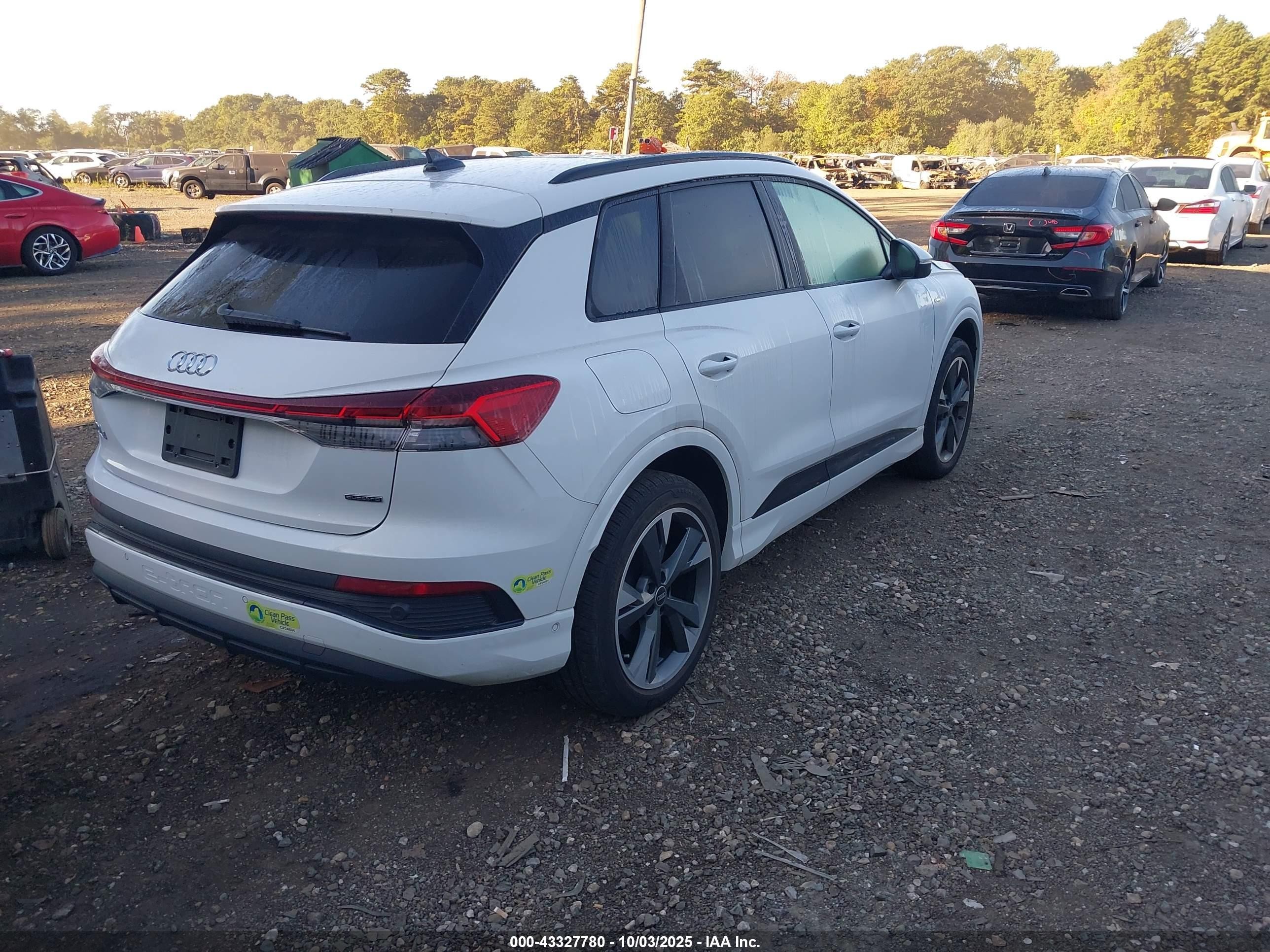 2023 Audi Q4 E-tron Prestige 50 Quattro White vin: WA1M2BFZXPP062062