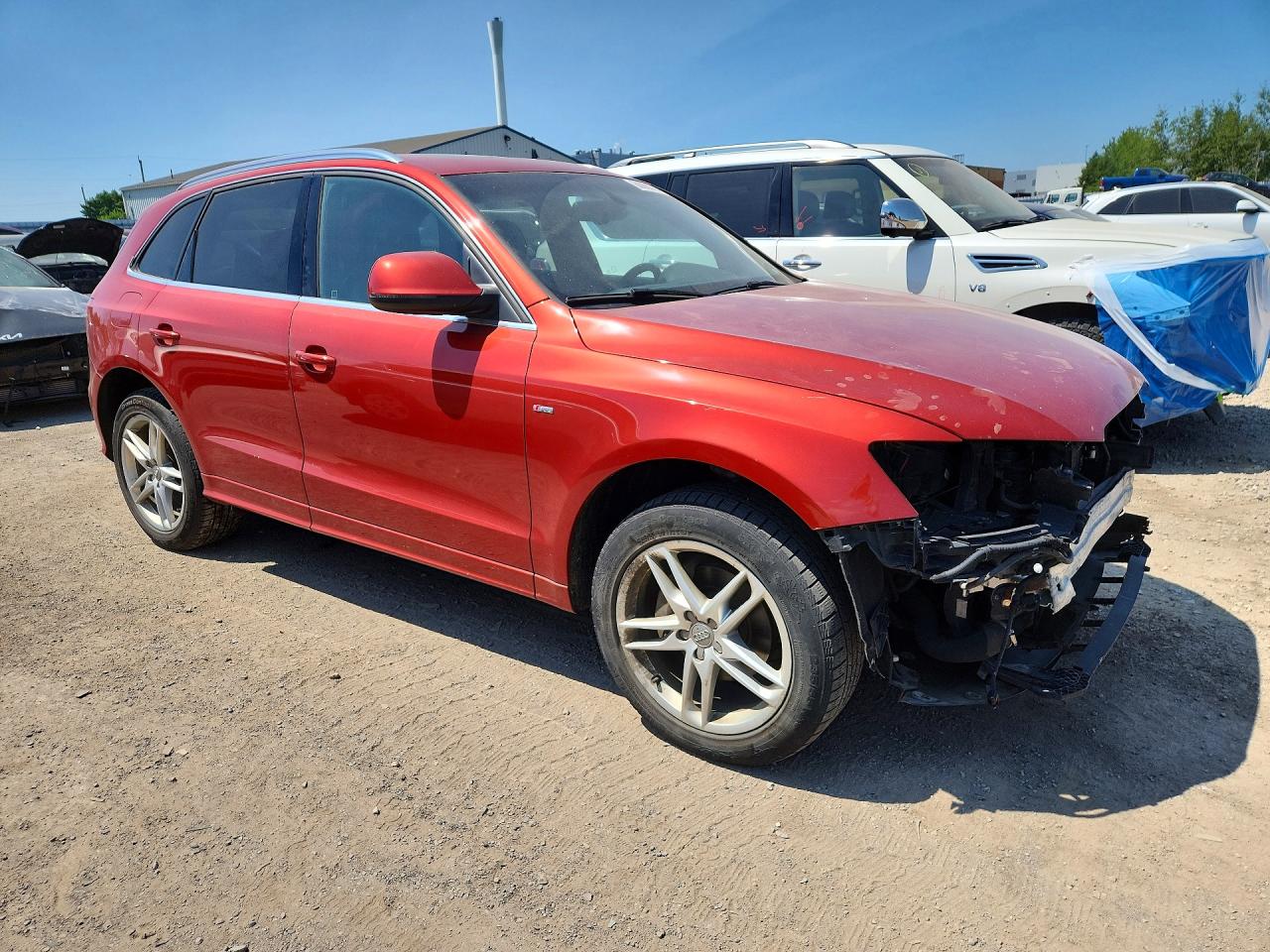 2014 Audi Q5 Progressiv Orange vin: WA1MFCFP0EA031539