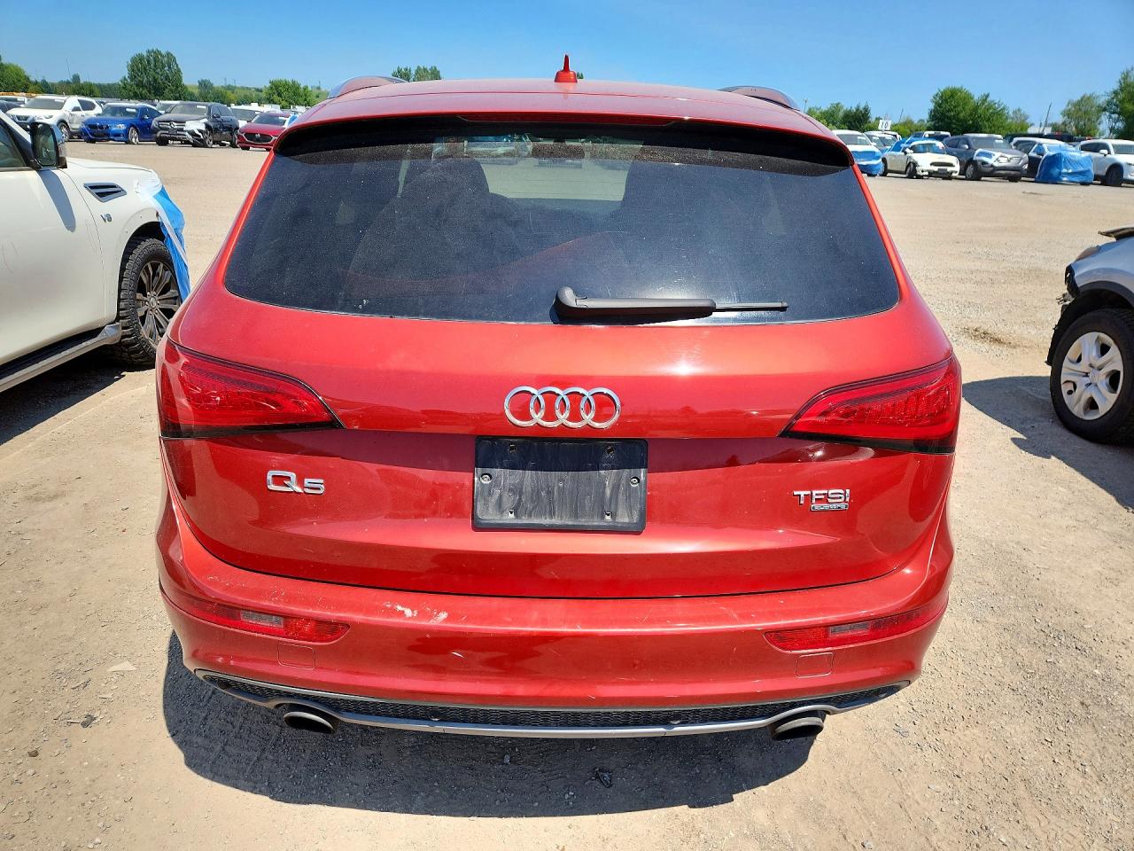 2014 Audi Q5 Progressiv Orange vin: WA1MFCFP0EA031539