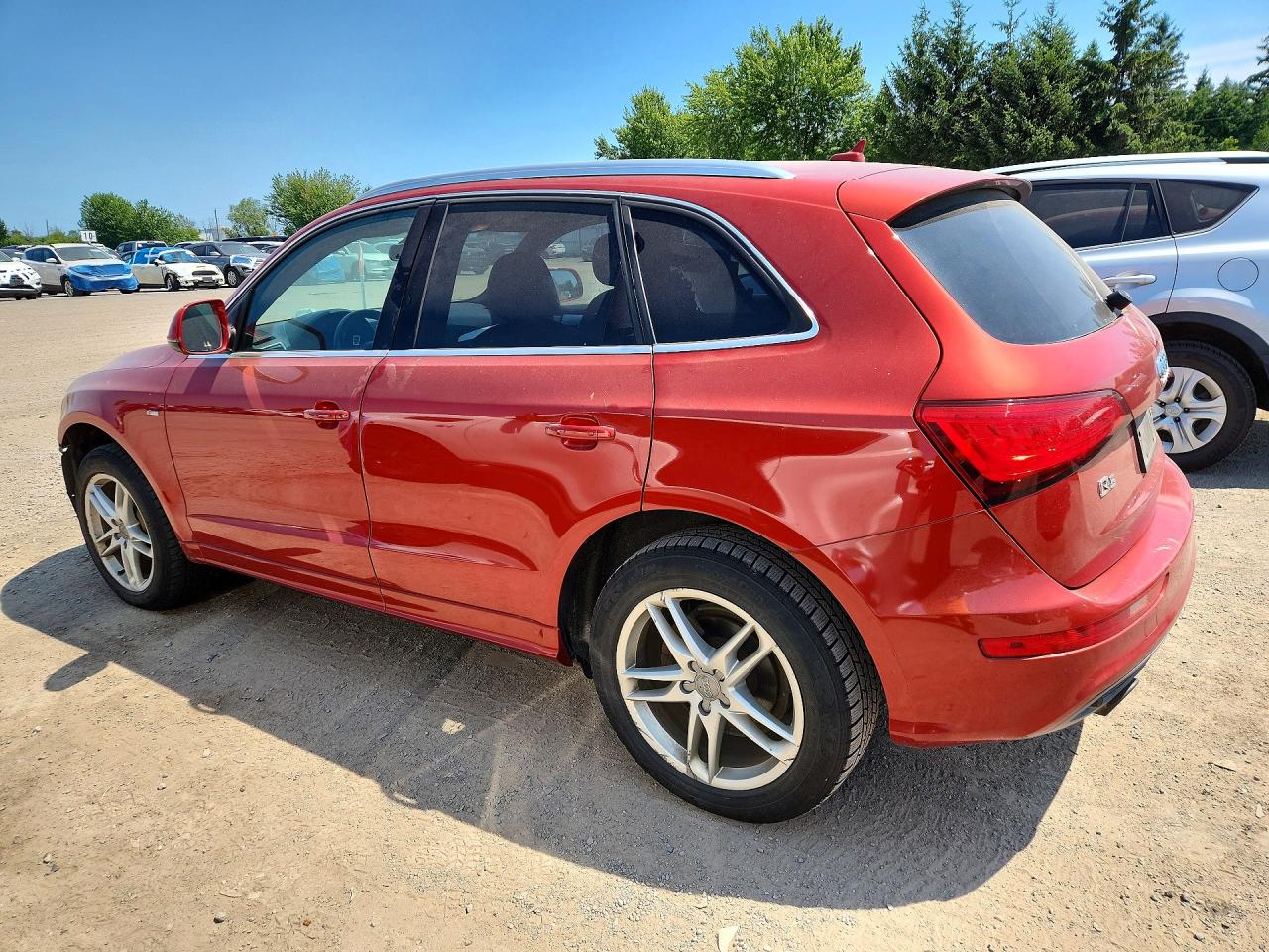 2014 Audi Q5 Progressiv Orange vin: WA1MFCFP0EA031539
