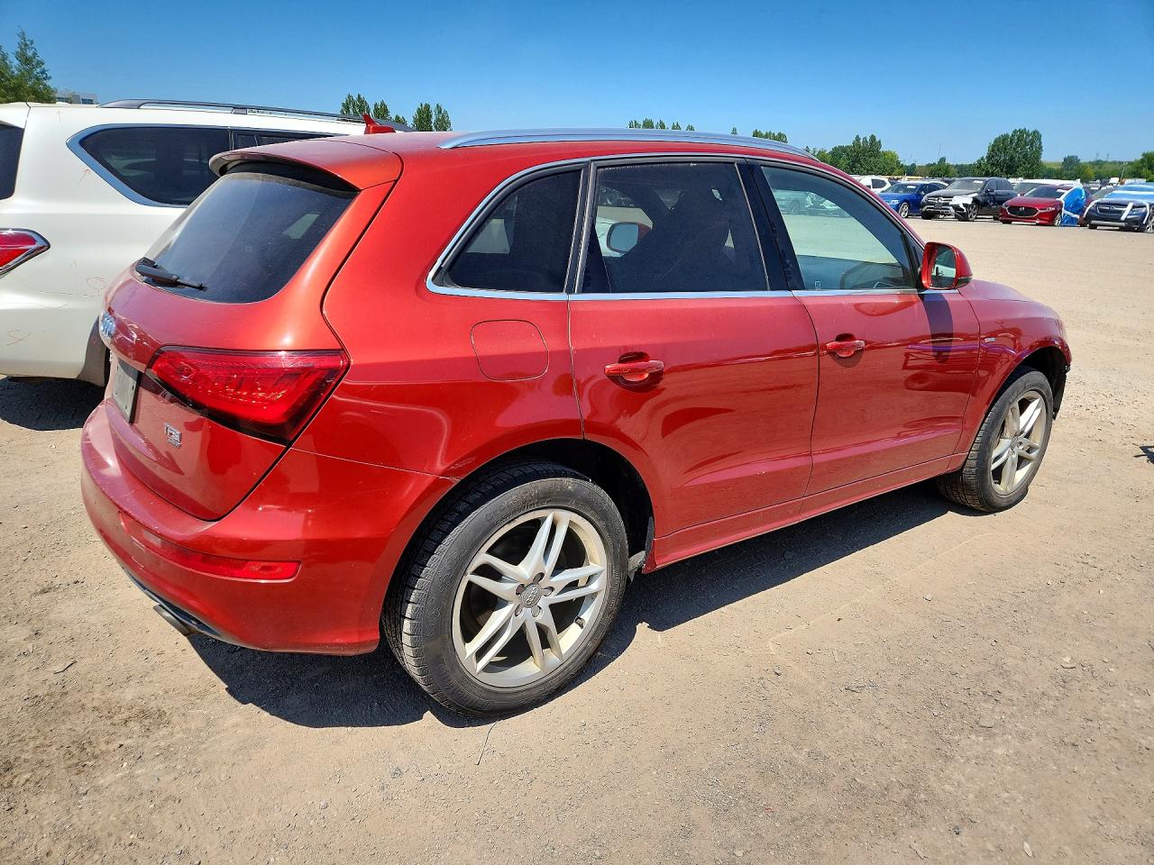 2014 Audi Q5 Progressiv Orange vin: WA1MFCFP0EA031539