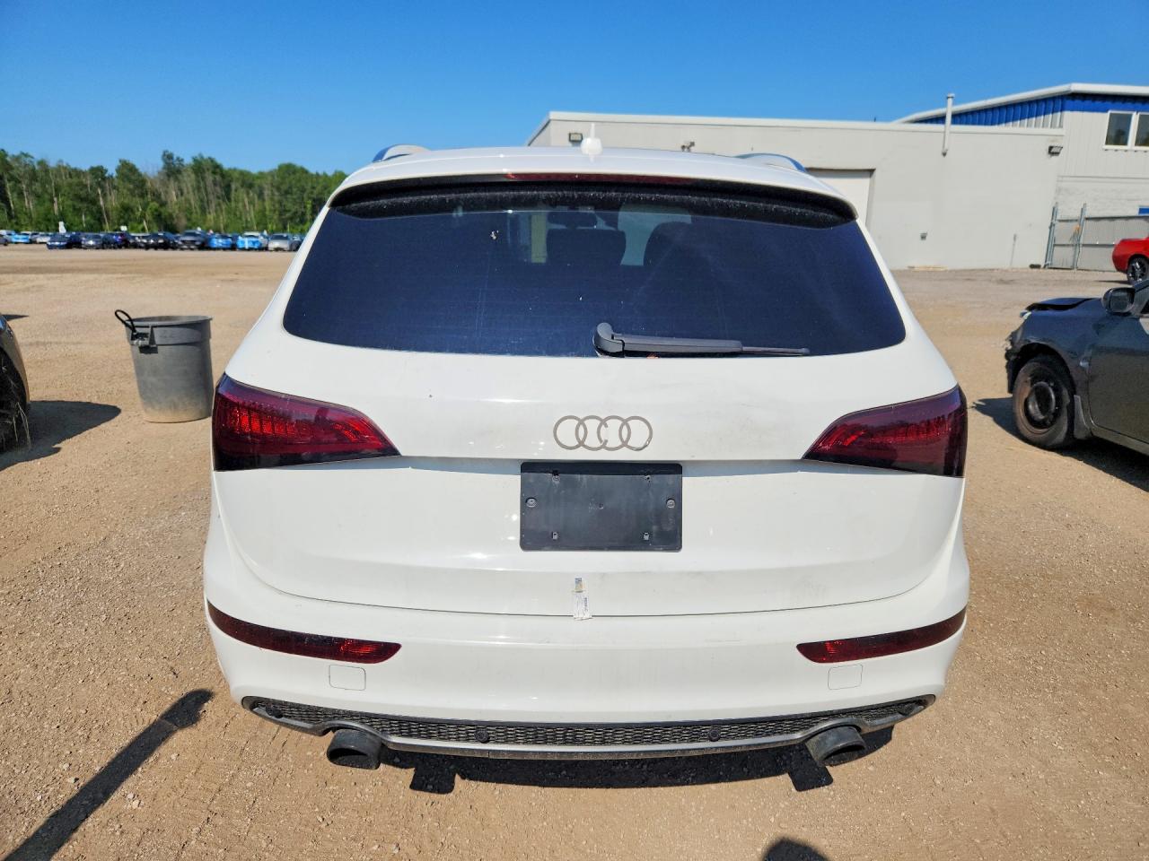2014 Audi Q5 Progressiv White vin: WA1MFCFP3EA115502