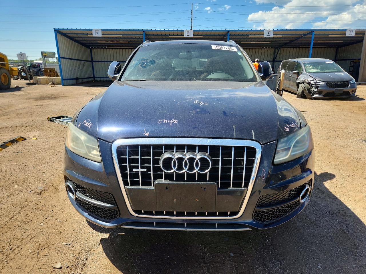 2010 Audi Q5 Premium Plus Blue vin: WA1MKAFP5AA082691