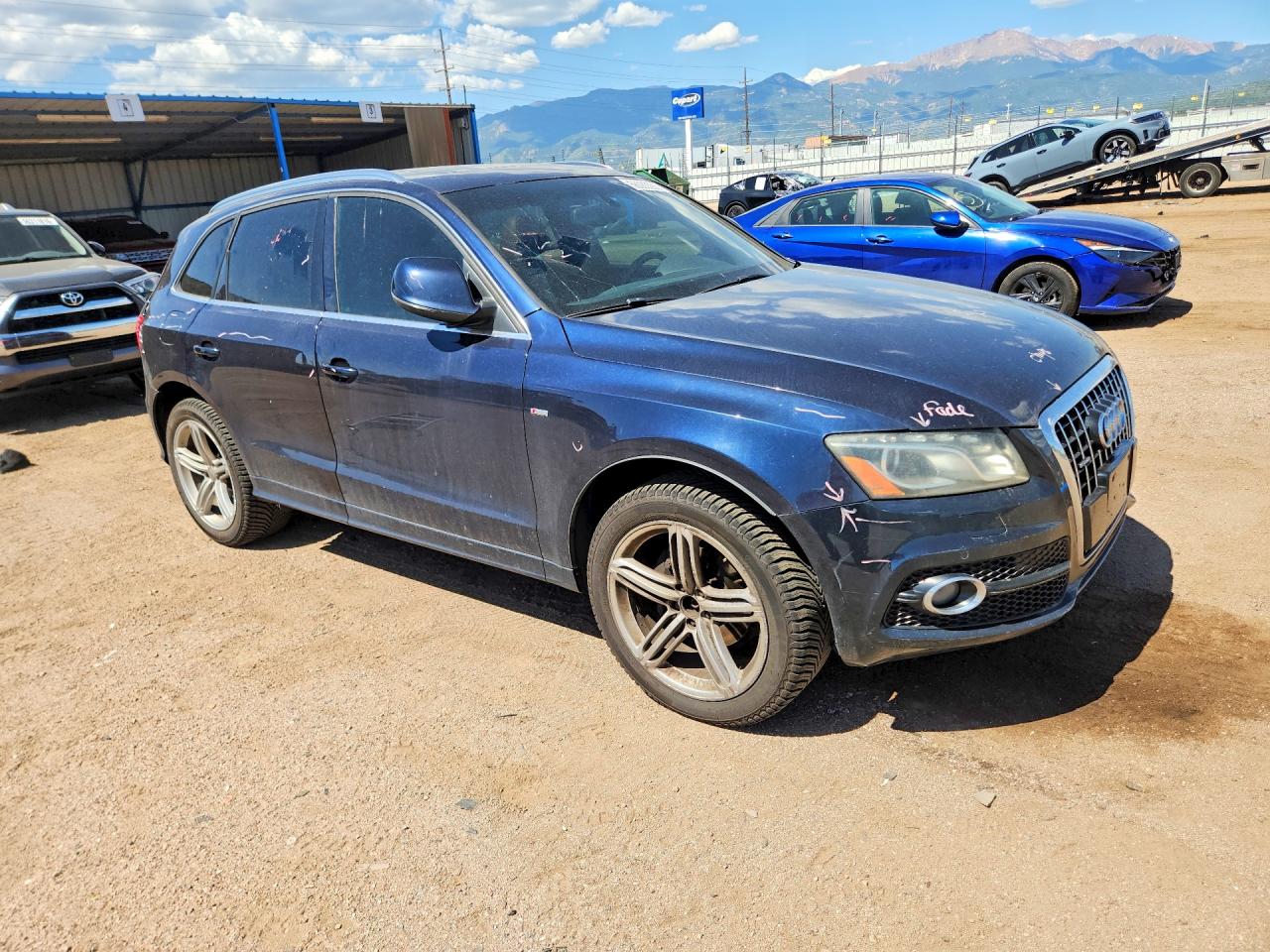 2010 Audi Q5 Premium Plus Blue vin: WA1MKAFP5AA082691
