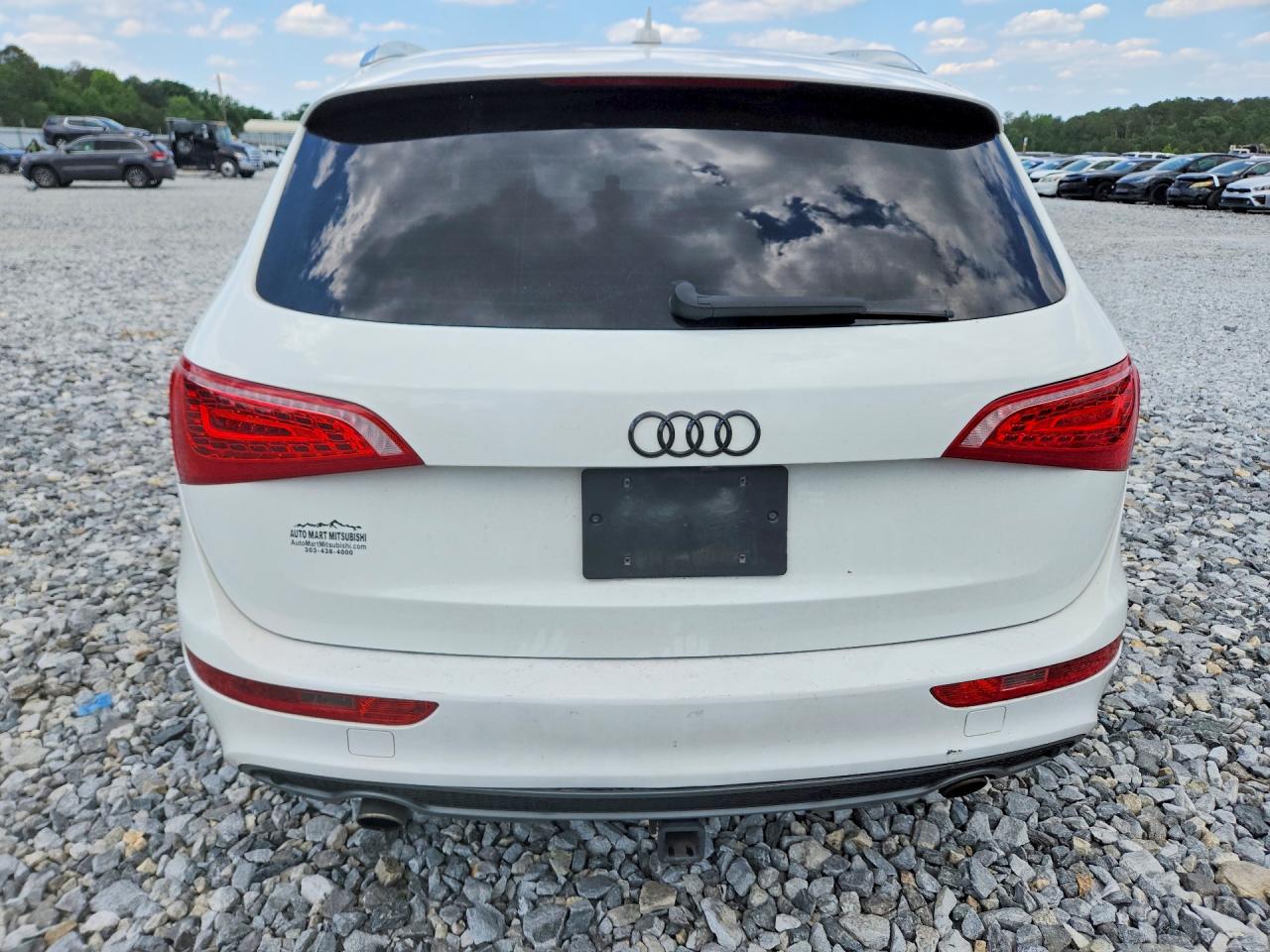2010 Audi Q5 Premium Plus White vin: WA1MKAFPXAA088423