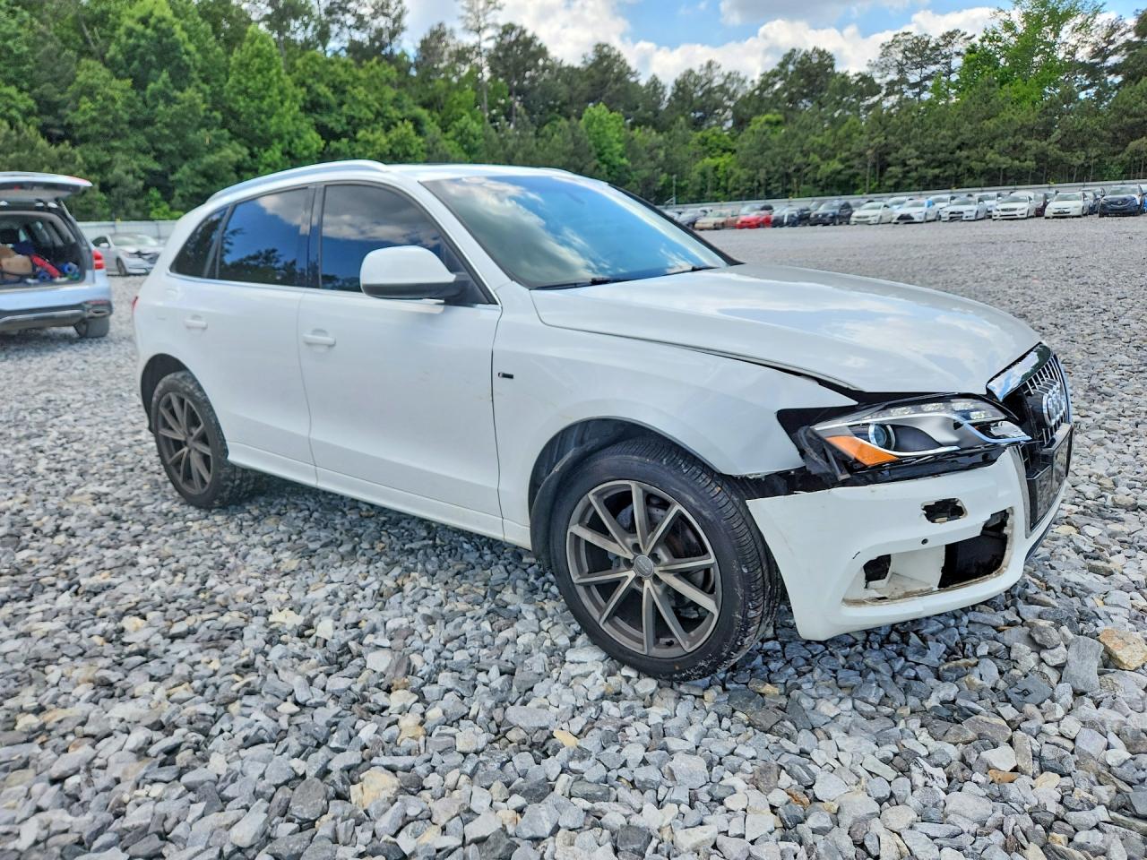 2010 Audi Q5 Premium Plus White vin: WA1MKAFPXAA088423