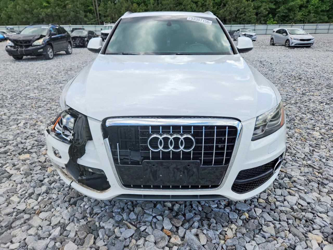 2010 Audi Q5 Premium Plus White vin: WA1MKAFPXAA088423