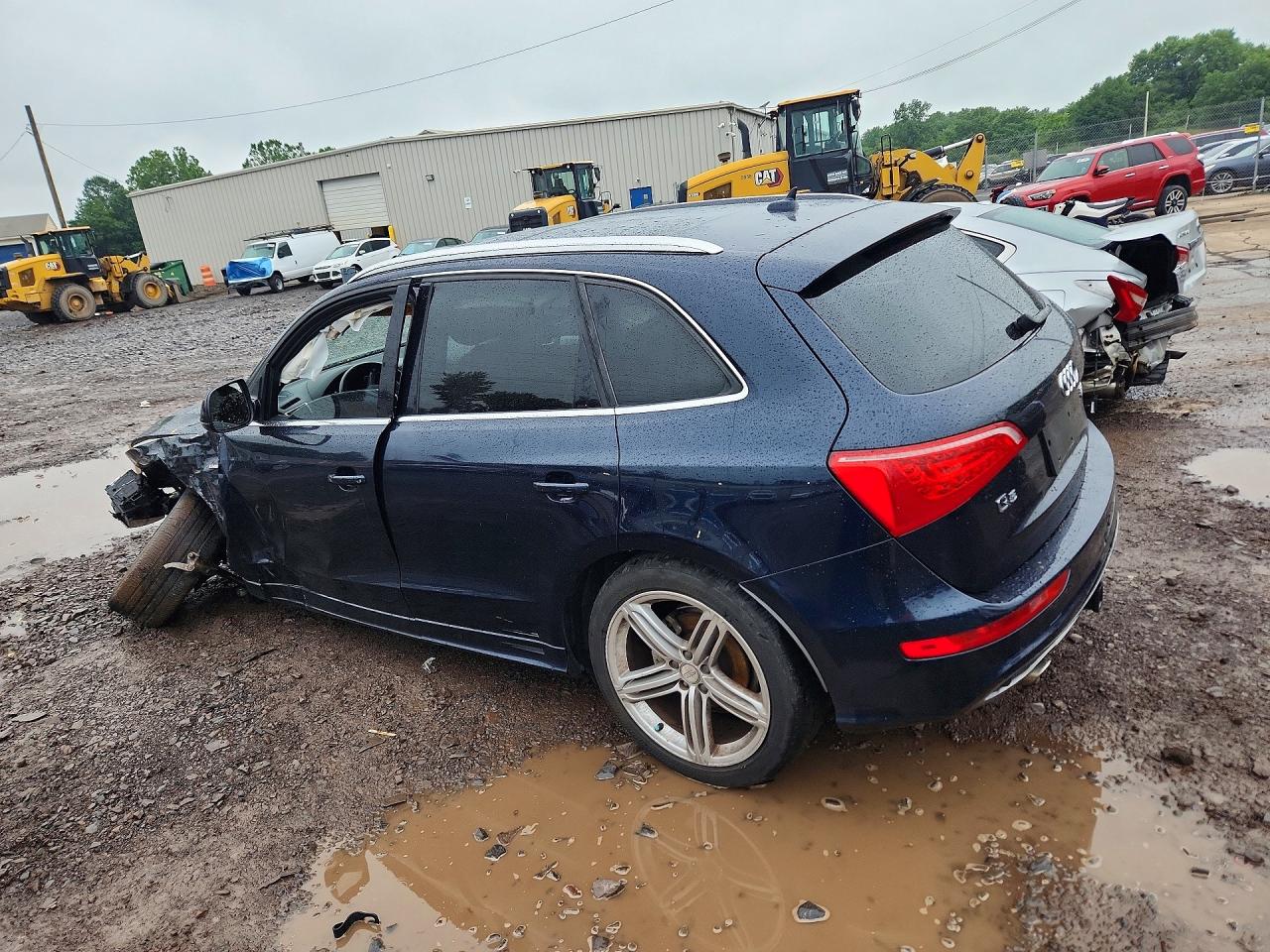 2010 Audi Q5 Premium Plus Blue vin: WA1MKBFP2AA103311