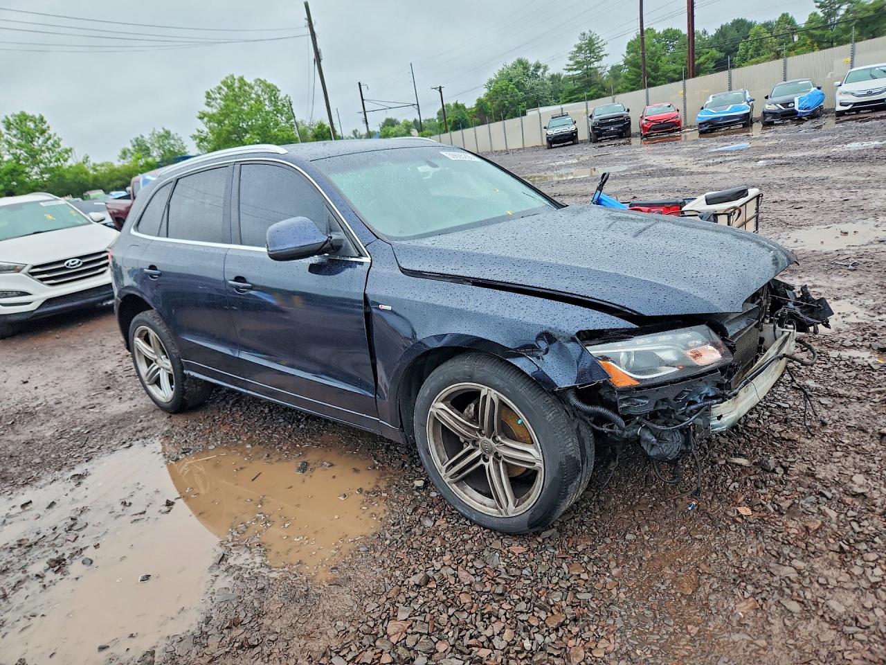 2010 Audi Q5 Premium Plus Blue vin: WA1MKBFP2AA103311