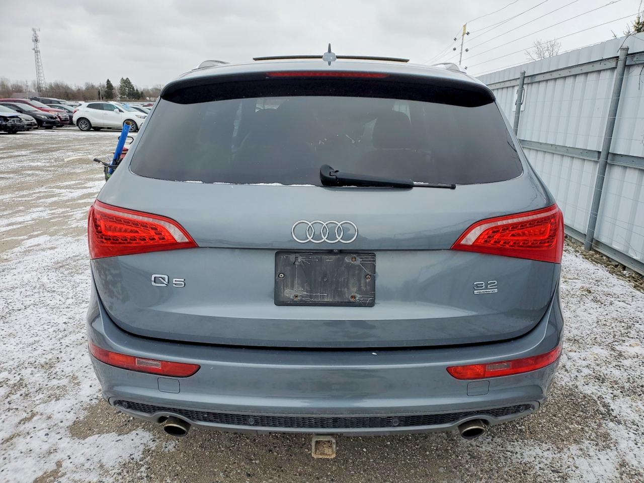 2012 Audi Q5 Premium Plus Серый vin: WA1MKCFP2CA006165