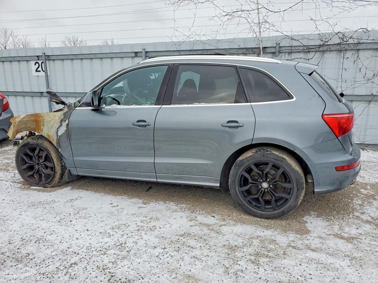 2012 Audi Q5 Premium Plus Серый vin: WA1MKCFP2CA006165