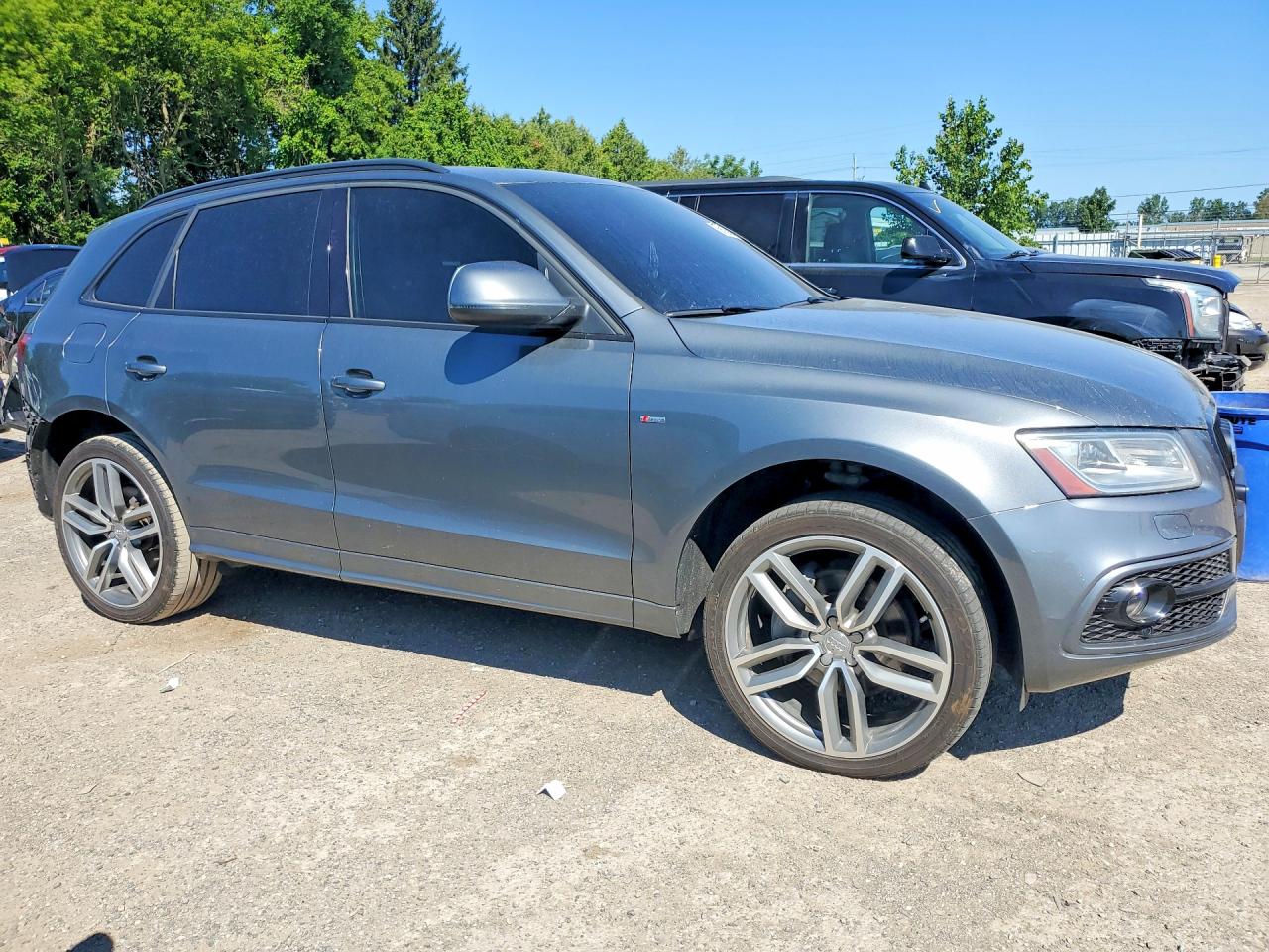 2015 Audi Q5 Technik Gray vin: WA1MMCFP7FA048961
