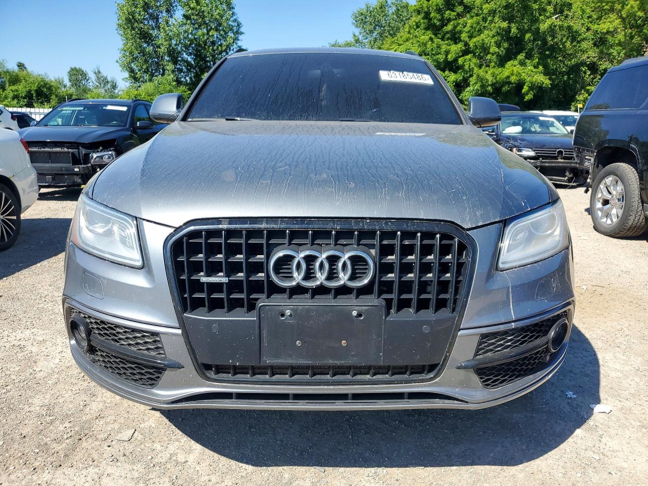 2015 Audi Q5 Technik Gray vin: WA1MMCFP7FA048961