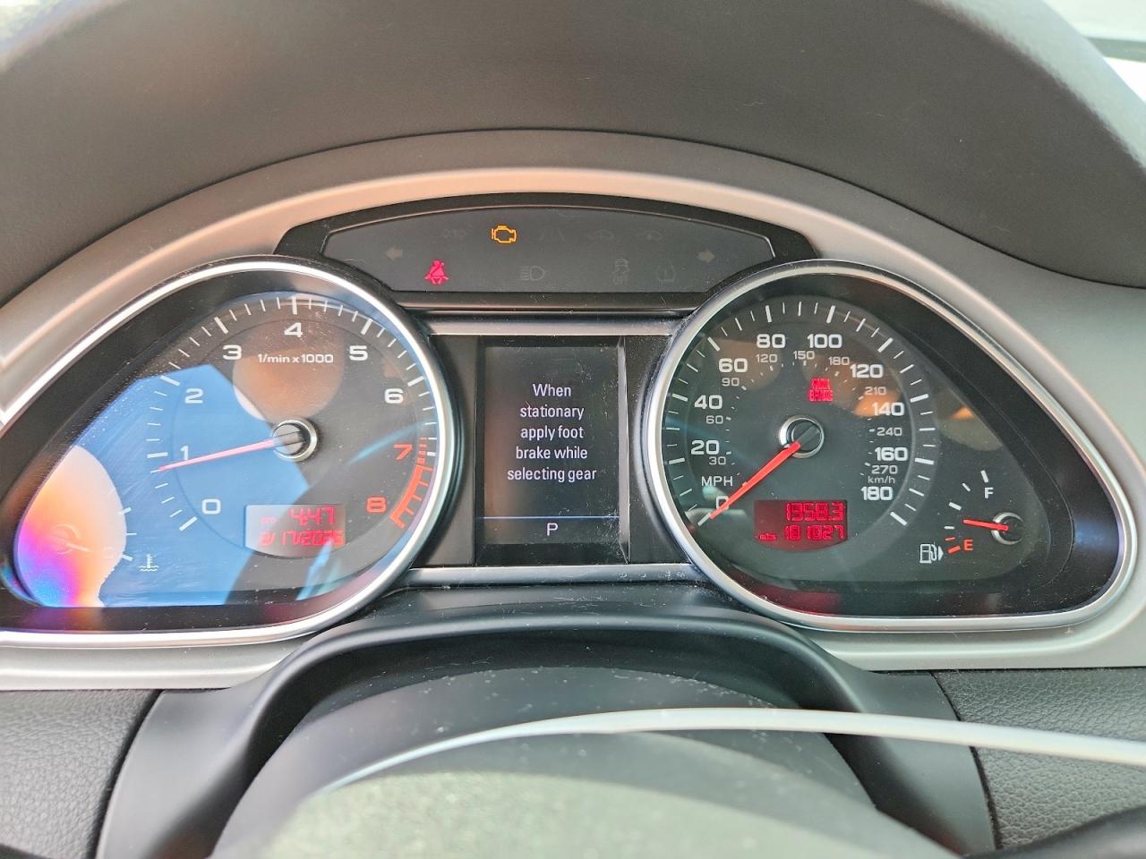 2010 Audi Q7 Premium Plus Gray vin: WA1MYAFE0AD006162