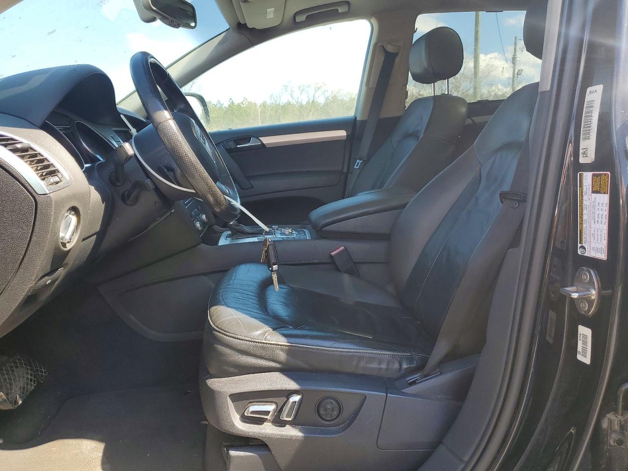 2011 Audi Q7 Black vin: WA1MYBFE4AD005747