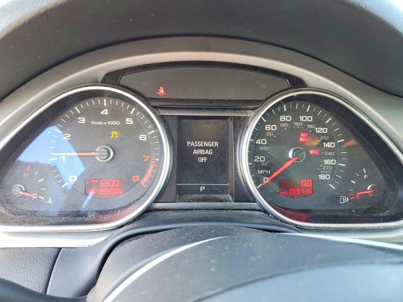 2011 Audi Q7 Black vin: WA1MYBFE4AD005747