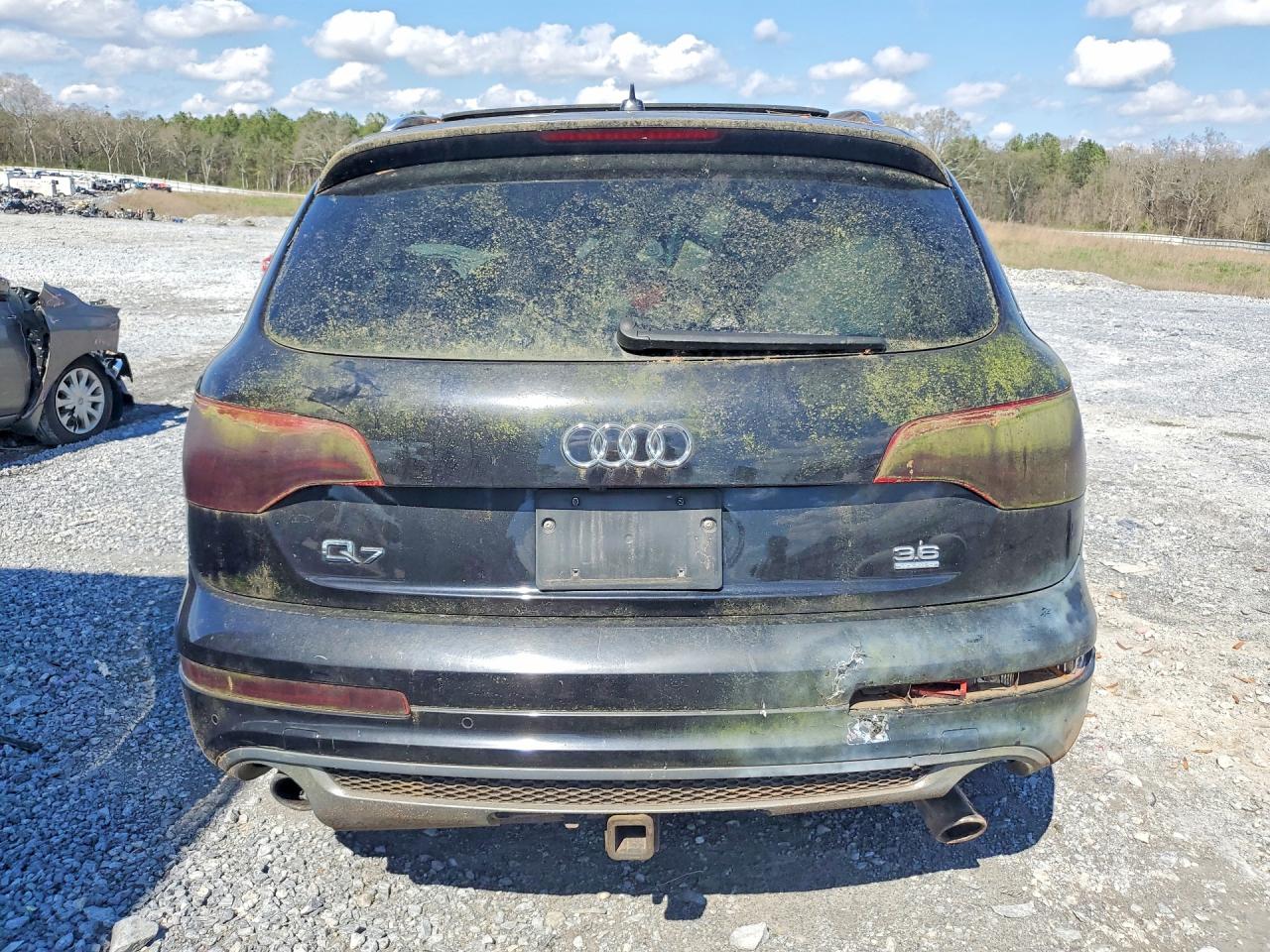 2011 Audi Q7 Black vin: WA1MYBFE4AD005747